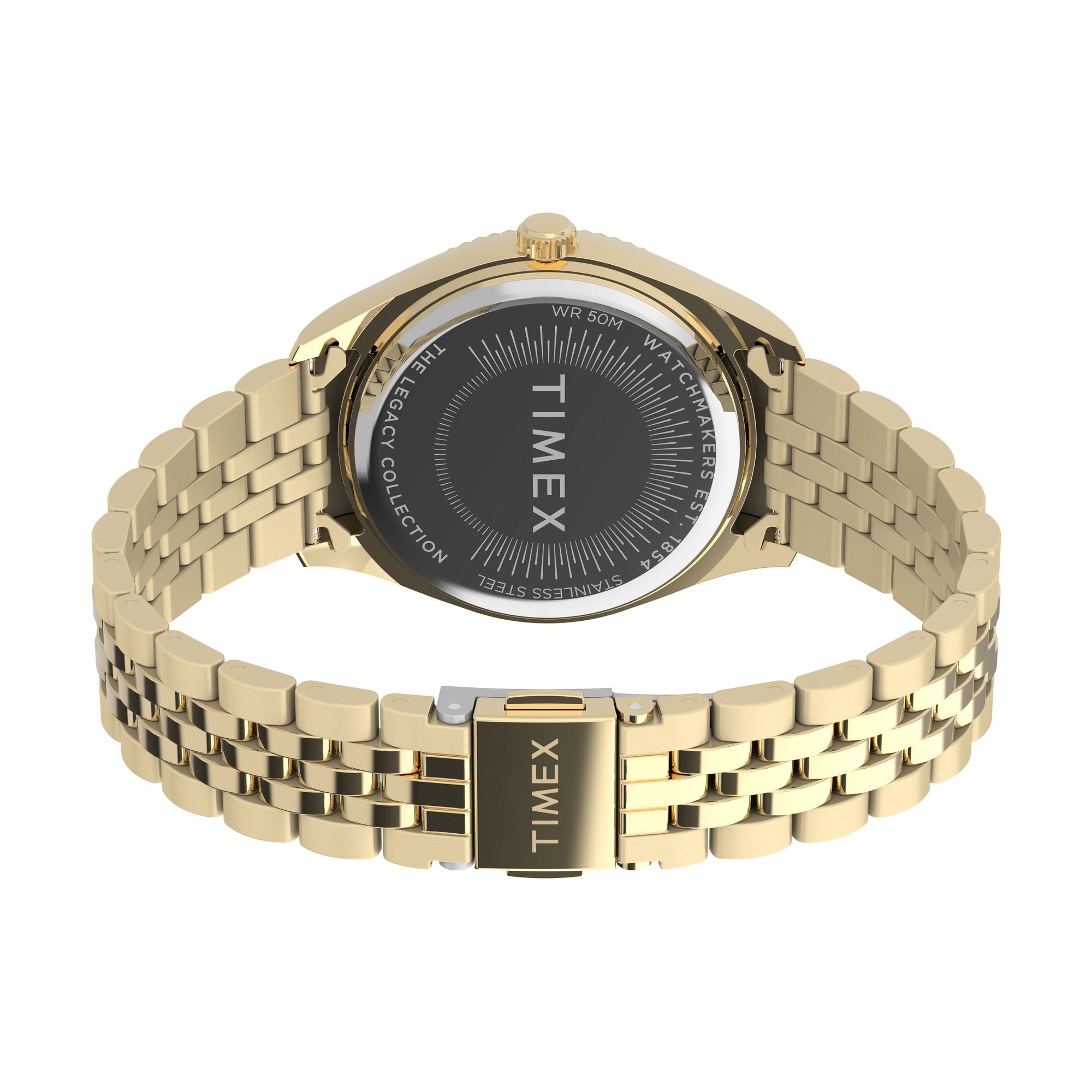 Timex Trend Round 21mm White Dial Analog Women Watch - TW2Y20300IK Watch Timex