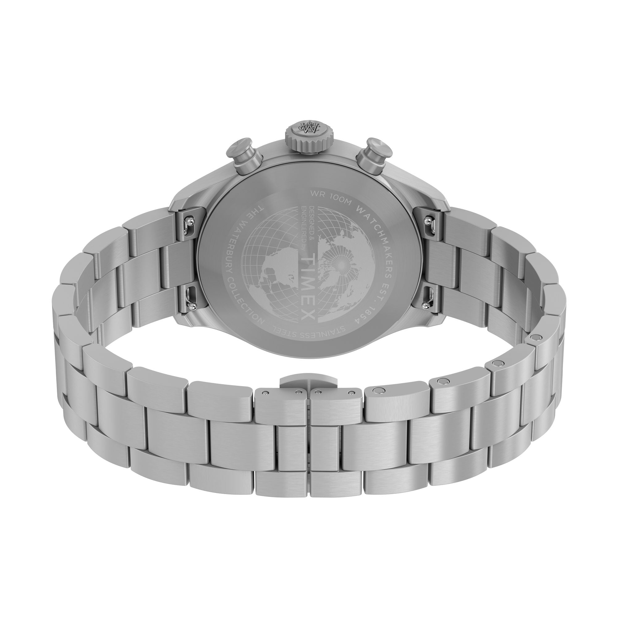 Timex Waterburry Round 21mm Green Dial Analog Men Watch - TW2Y19100IK Watch Timex