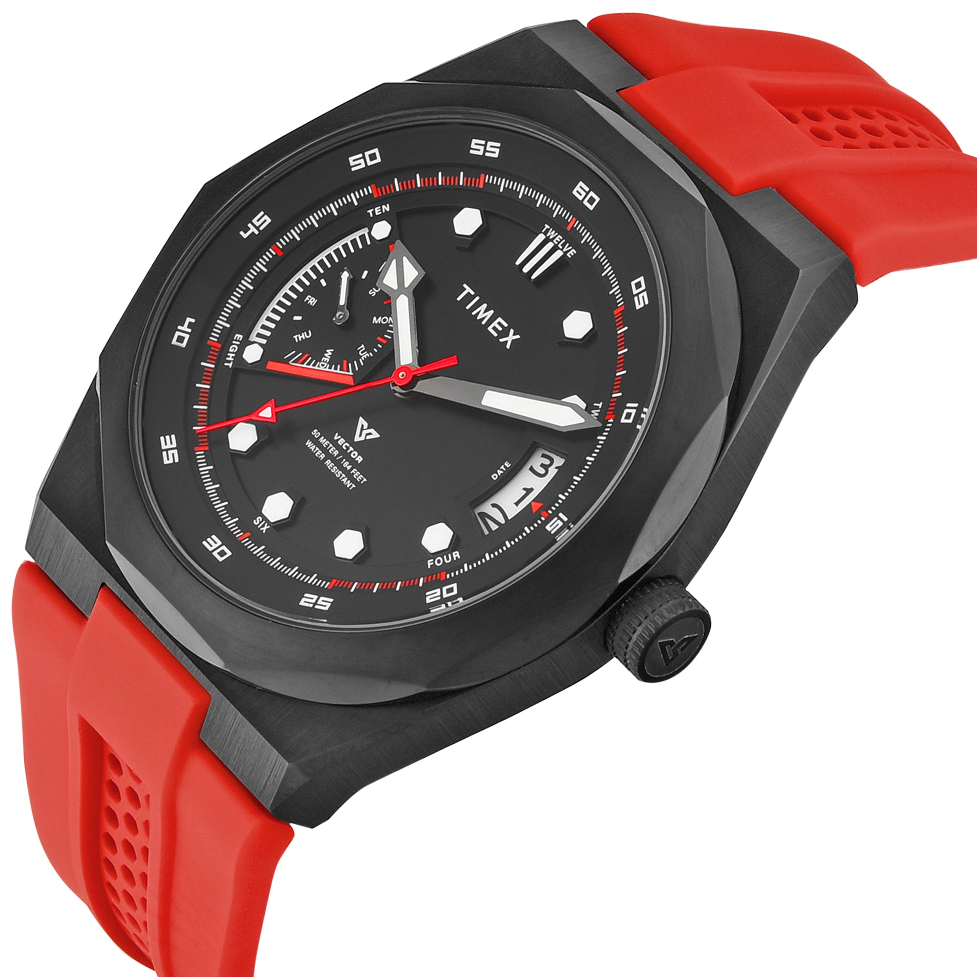 Timex Vector Round 21mm Black Dial Analog Men Watch - TWEG31001 Watch Timex