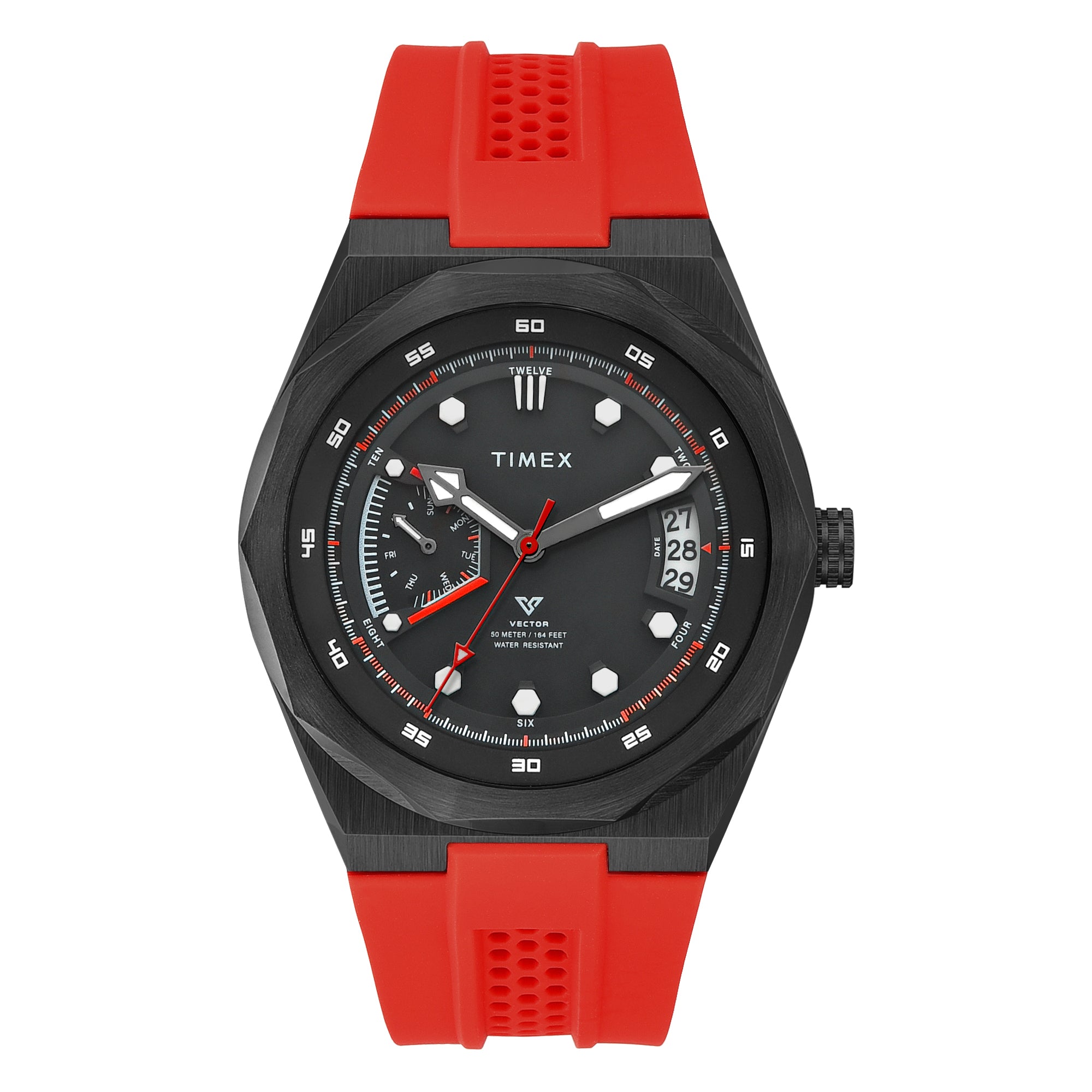 Timex Vector Round 21mm Black Dial Analog Men Watch - TWEG31001