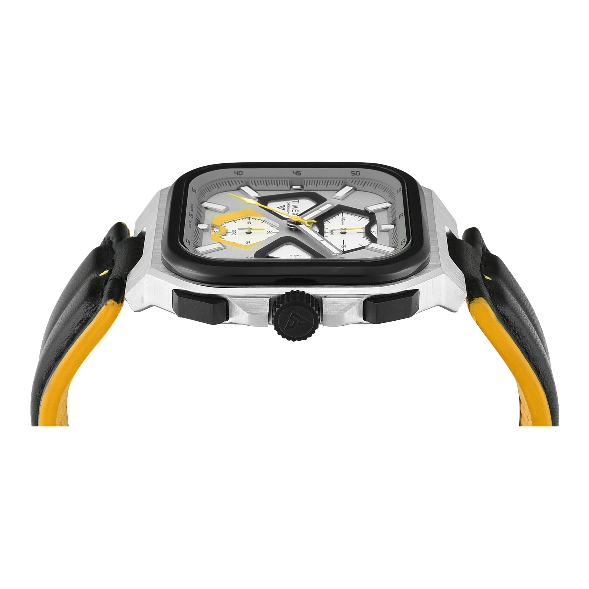 Timex Vector Silver Square Quartz Men Watch