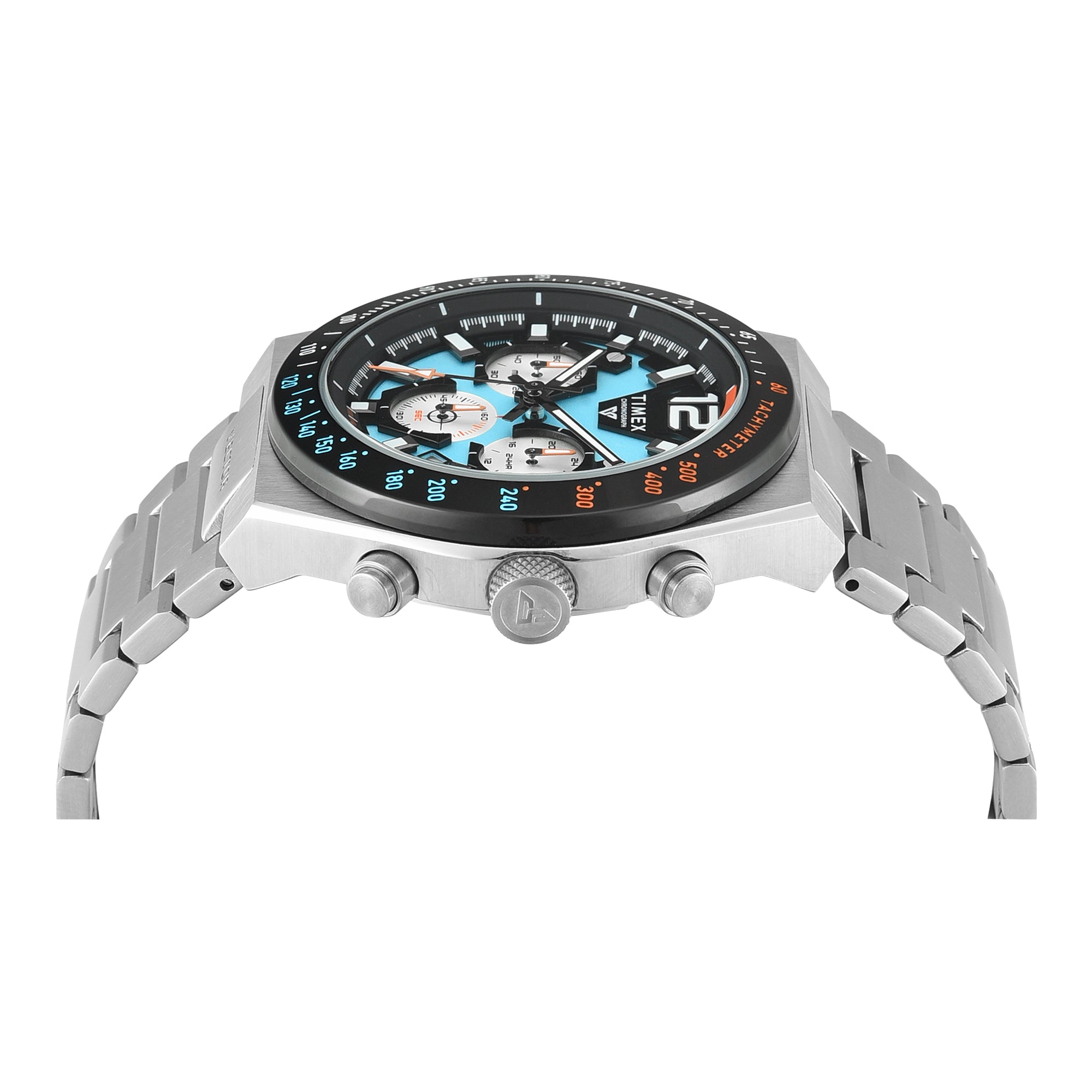 Timex Vector Blue Round Quartz Men Watch