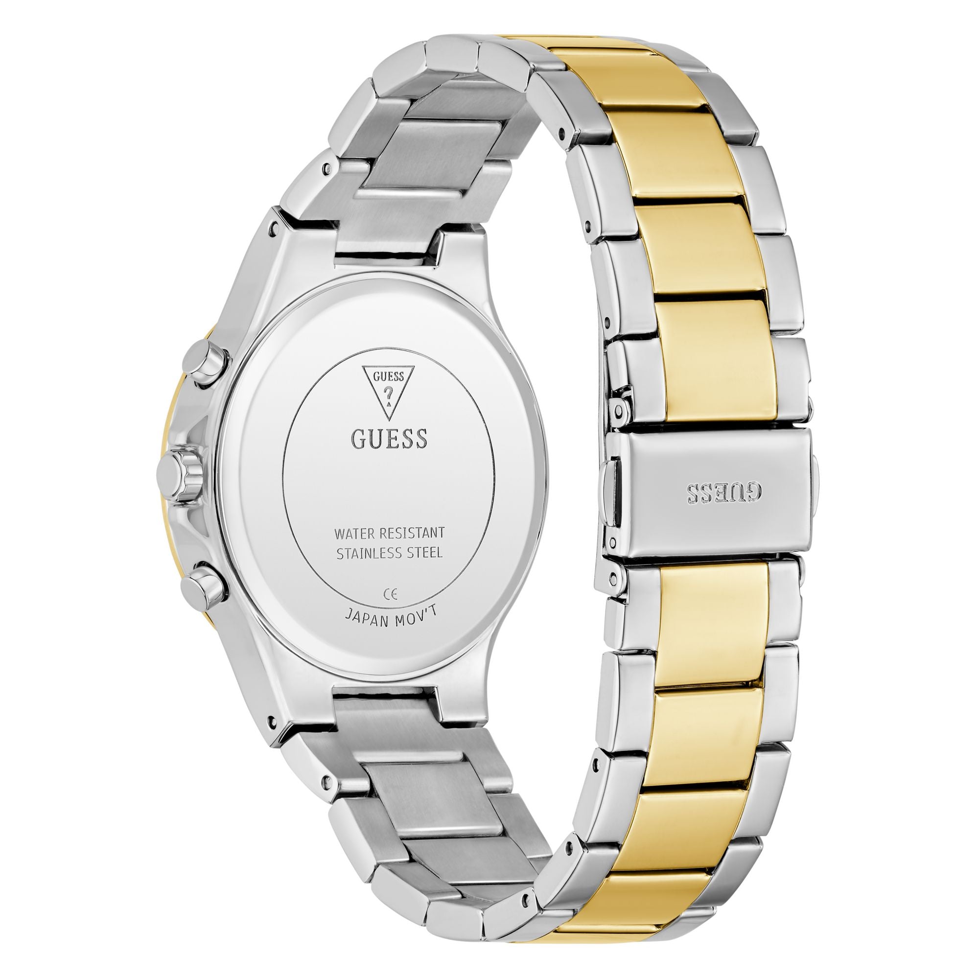 Guess Moonlight Silver Round Quartz Women Watch Watch Guess