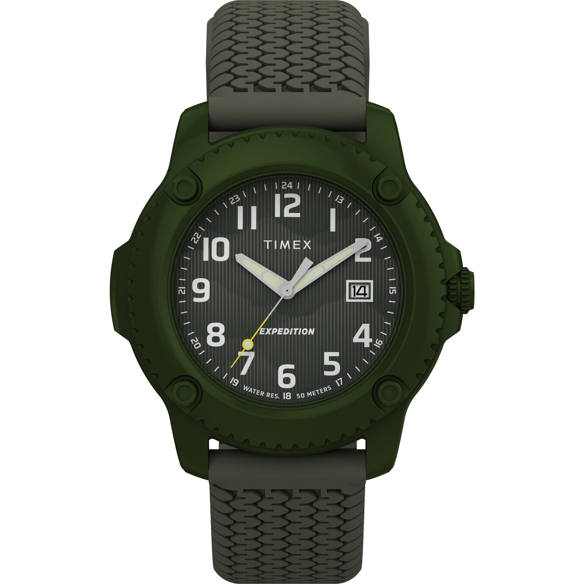 Timex Timberline Round 42mm Green Dial Analog Men Watch - TW4B34700UJ