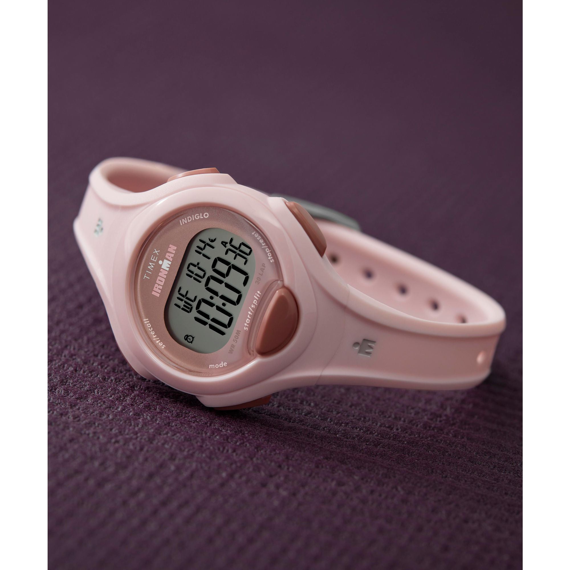 Timex E30 Oval 21mm Grey Dial Digital Women Watch - TW5M55500JQ