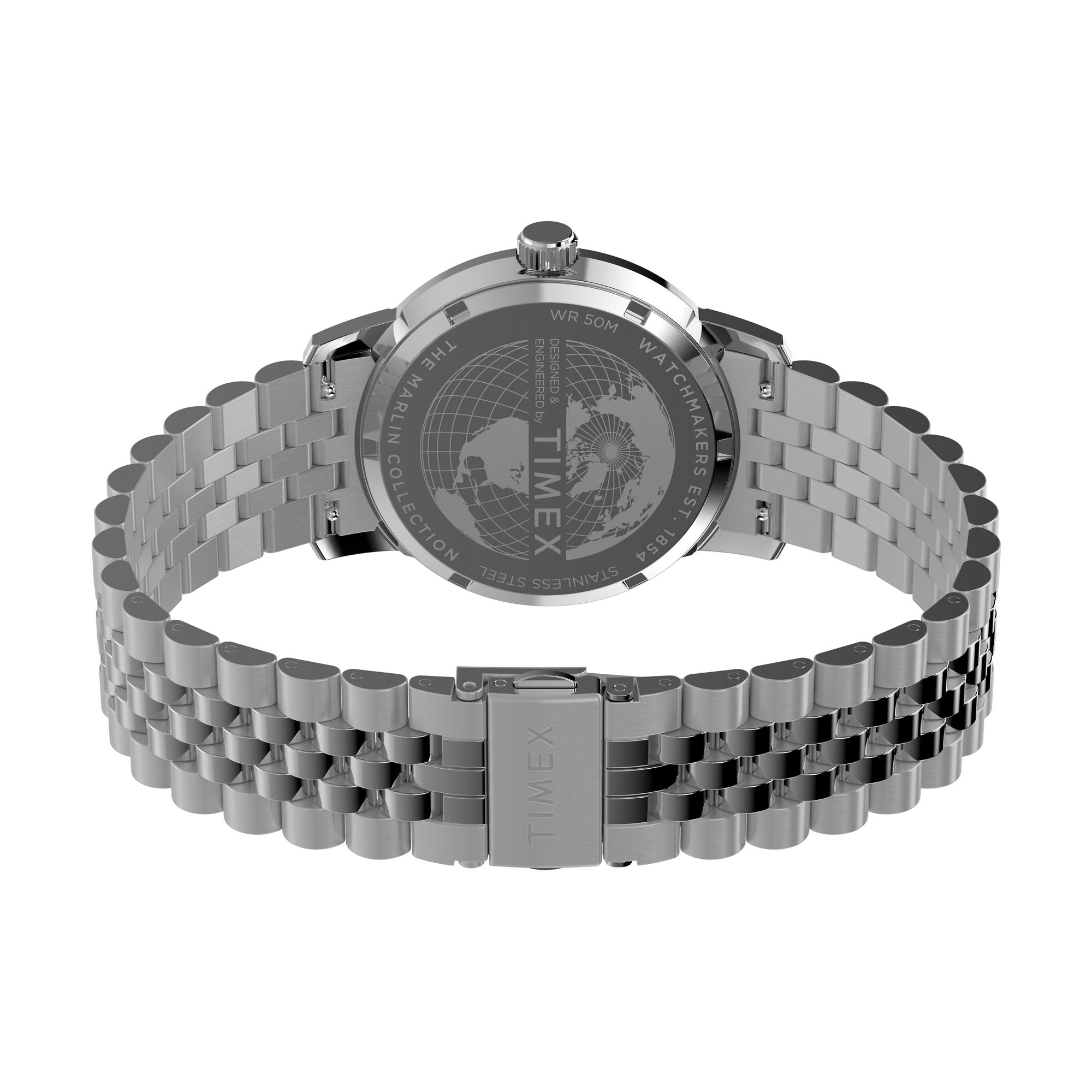 Timex Marlin Blue Round Quartz Men Watch