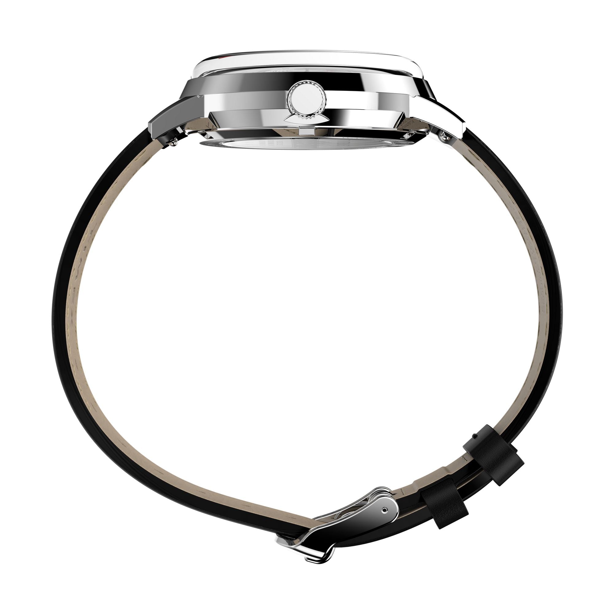 Timex Monopoly Marlin Silver Round Mechanical Automatic Men Watch