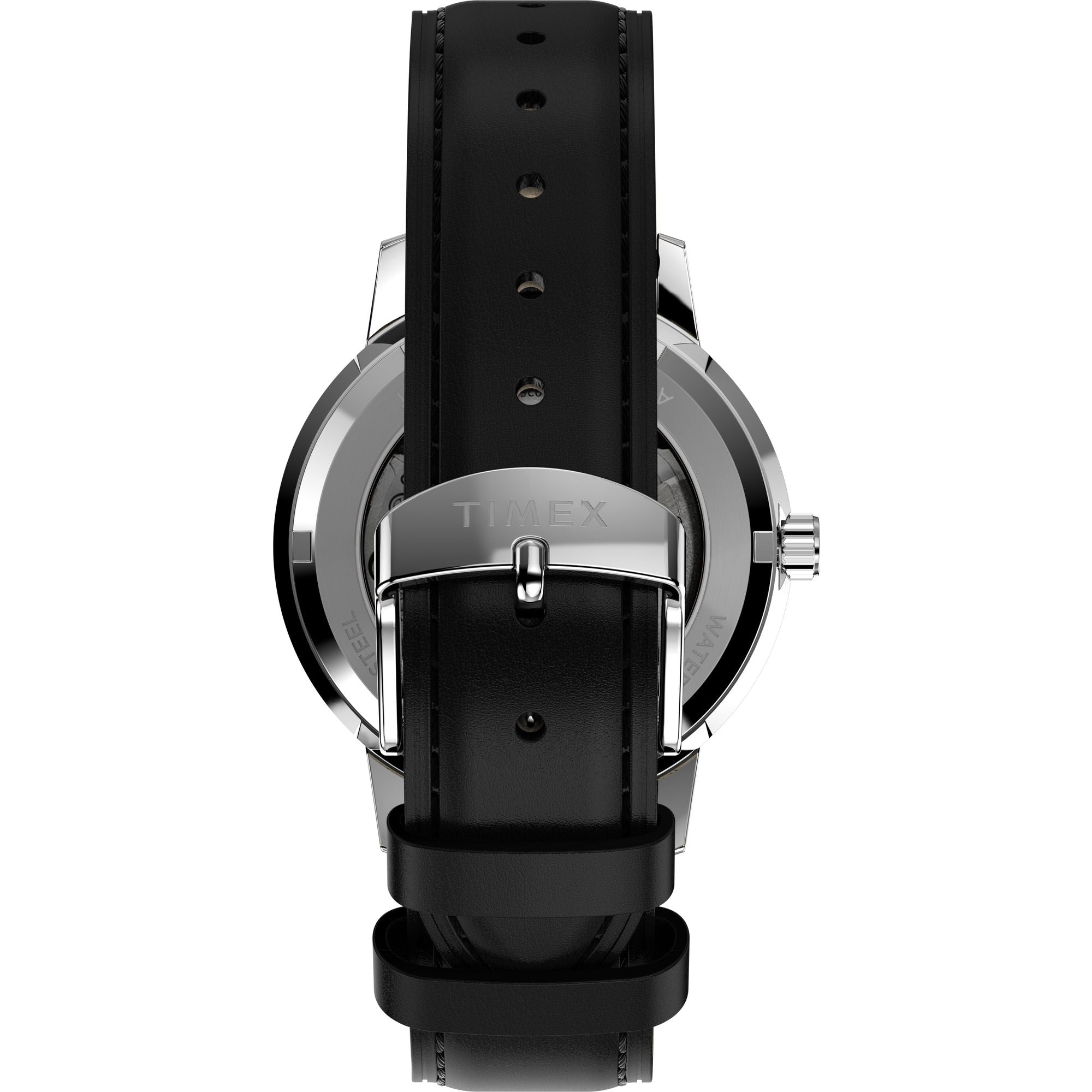 Timex Monopoly Marlin Silver Round Mechanical Automatic Men Watch