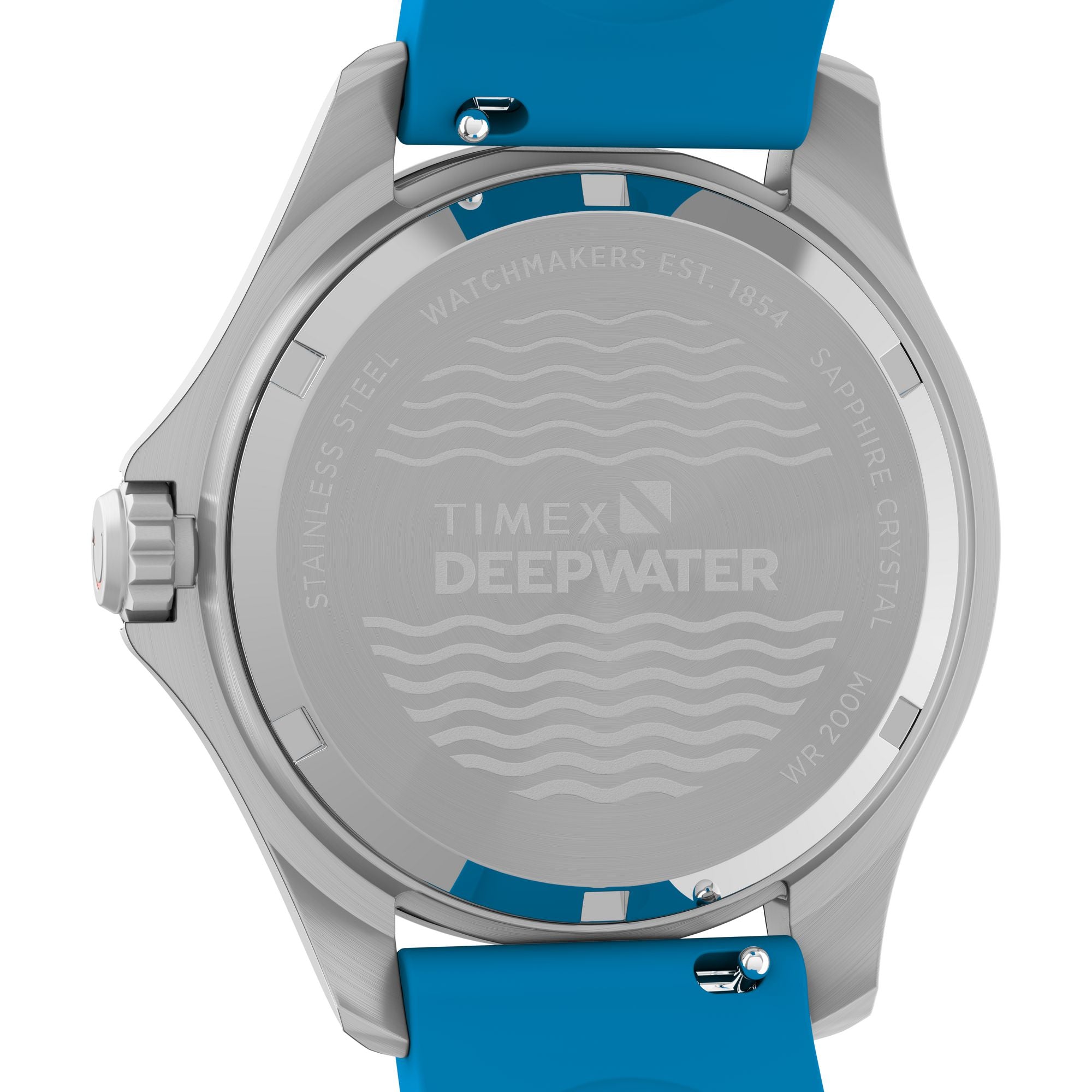 Timex Deep Water Meridian Blue Round Quartz Unisex Watch