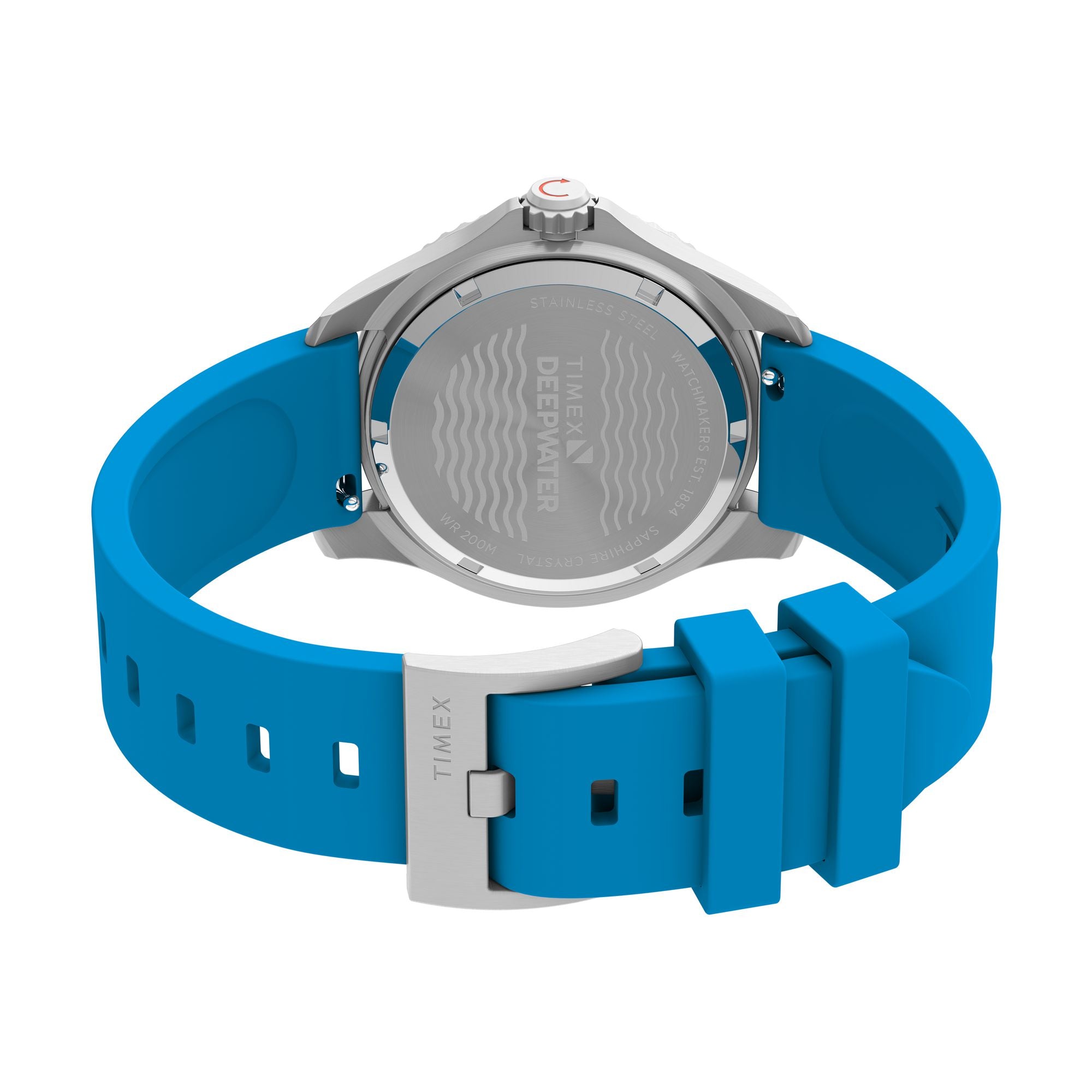 Timex Deep Water Meridian Blue Round Quartz Unisex Watch