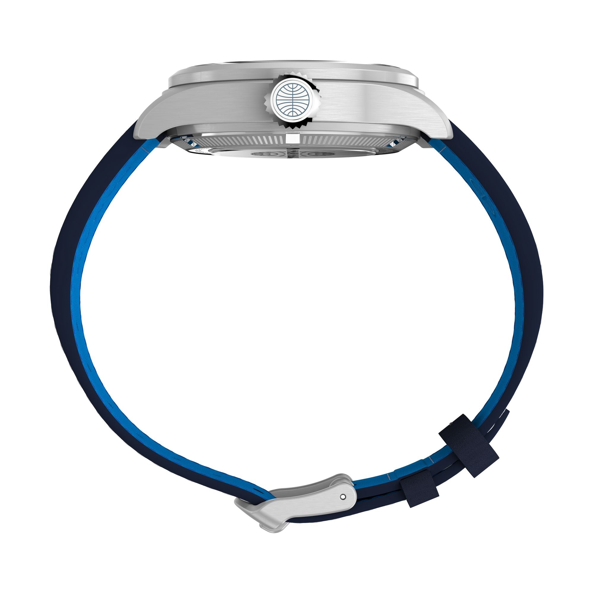 Timex Waterbury Traditional Blue Round Mechanical Automatic Men Watch