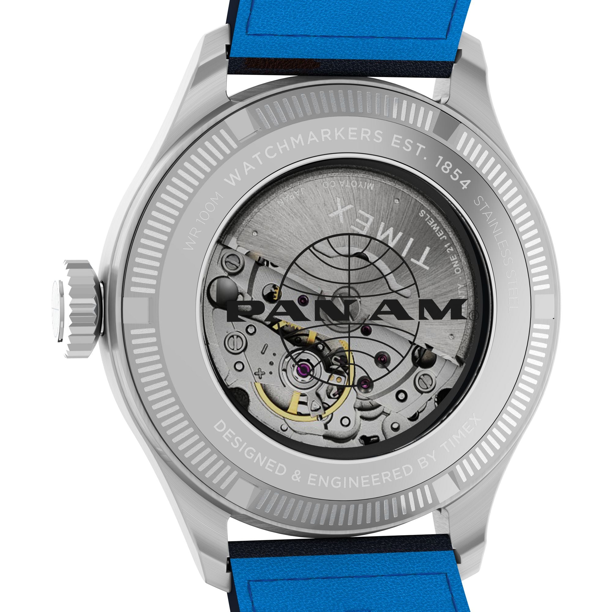 Timex Waterbury Traditional Blue Round Mechanical Automatic Men Watch