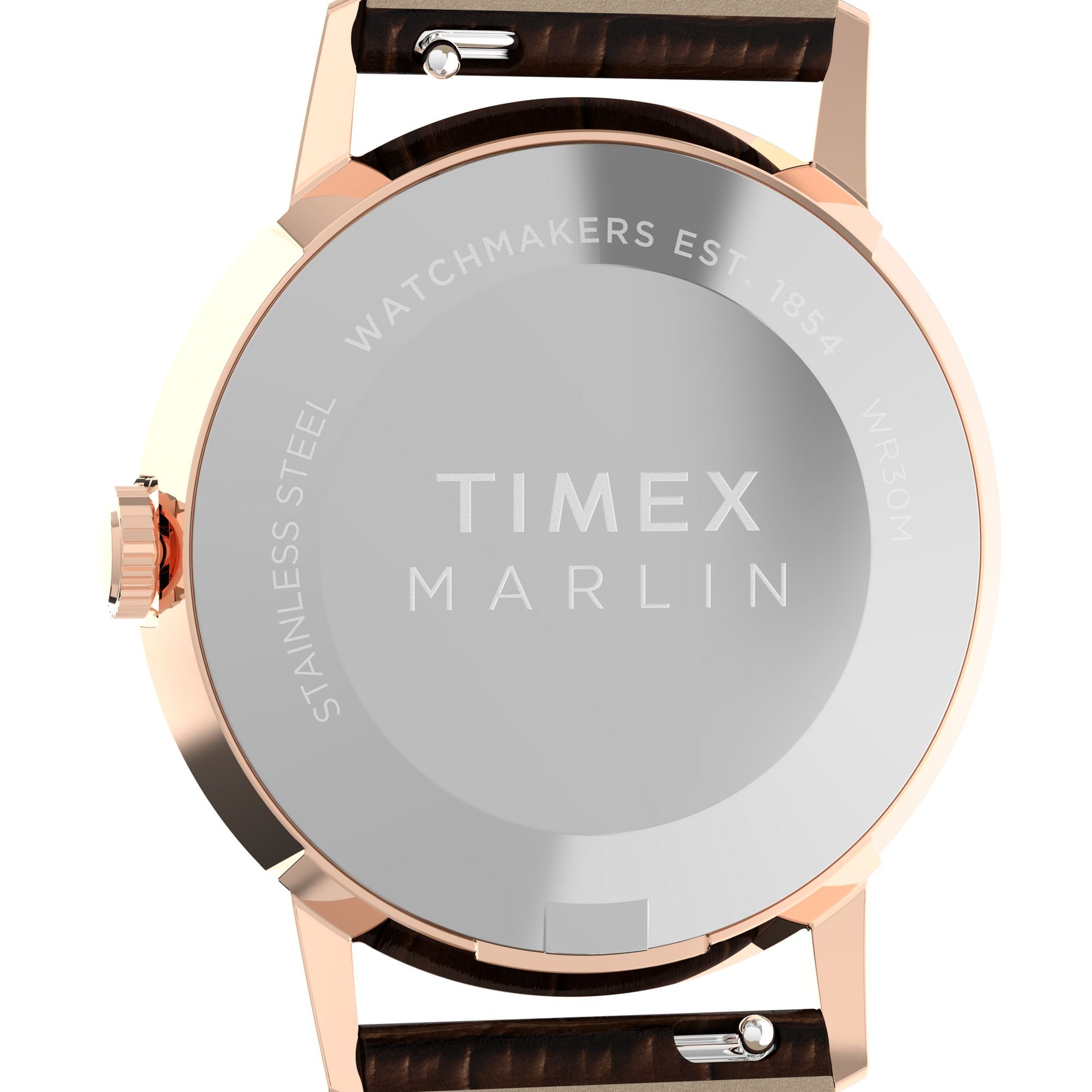 Timex Marlin Silver Round Quartz Unisex Watch
