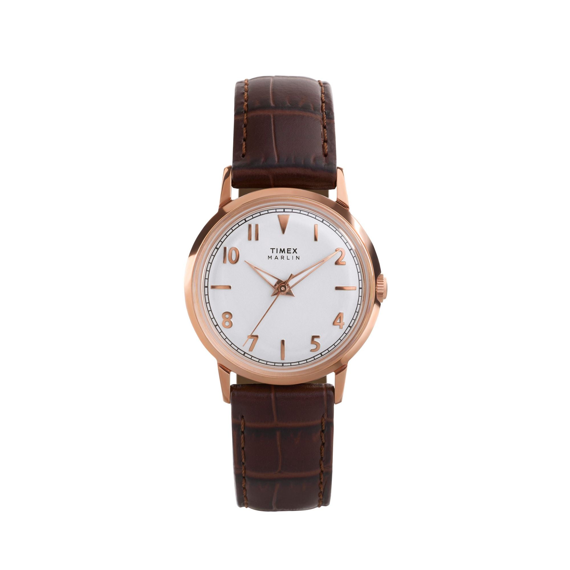 Timex Marlin Silver Round Quartz Unisex Watch