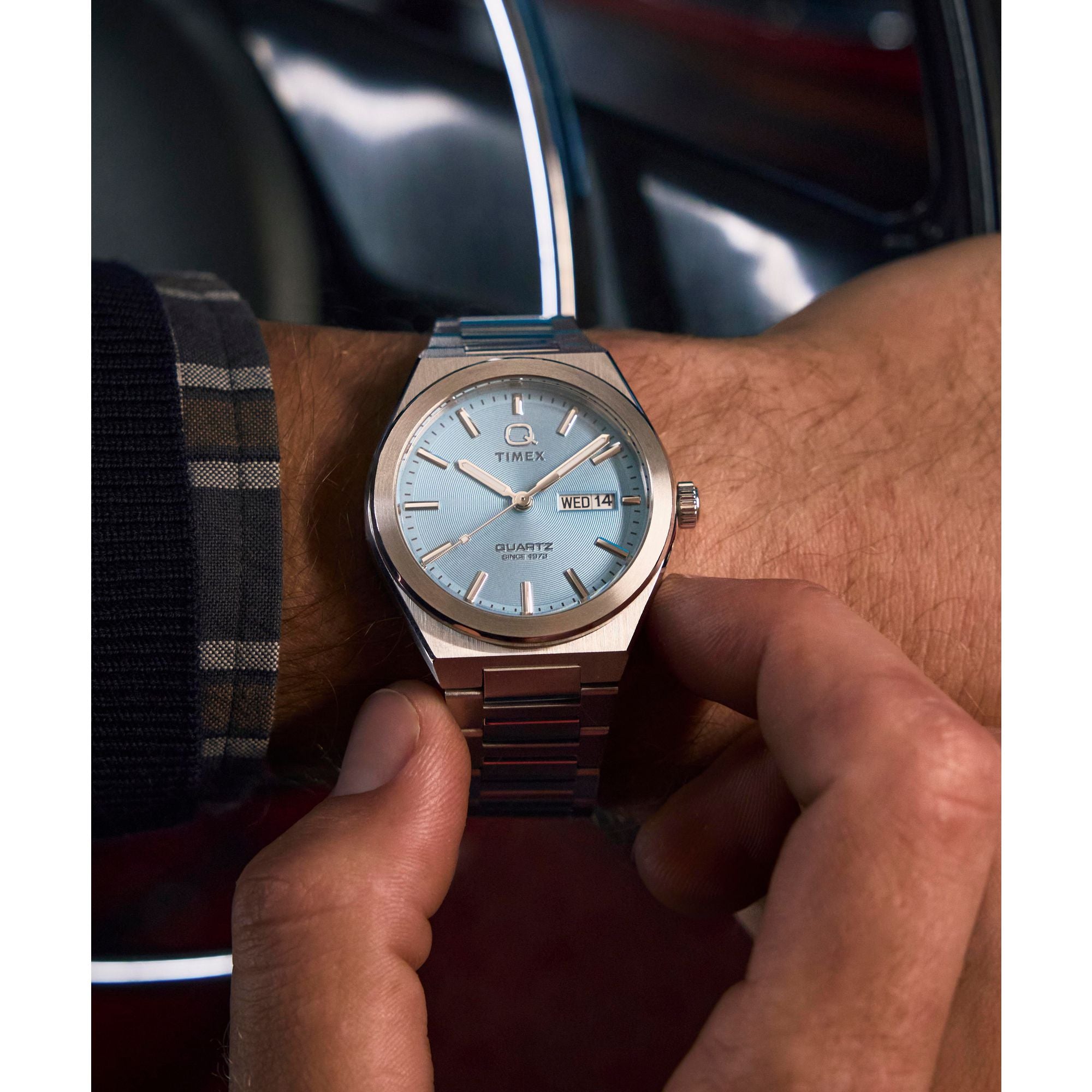 Timex Continental Blue Round Quartz Men Watch