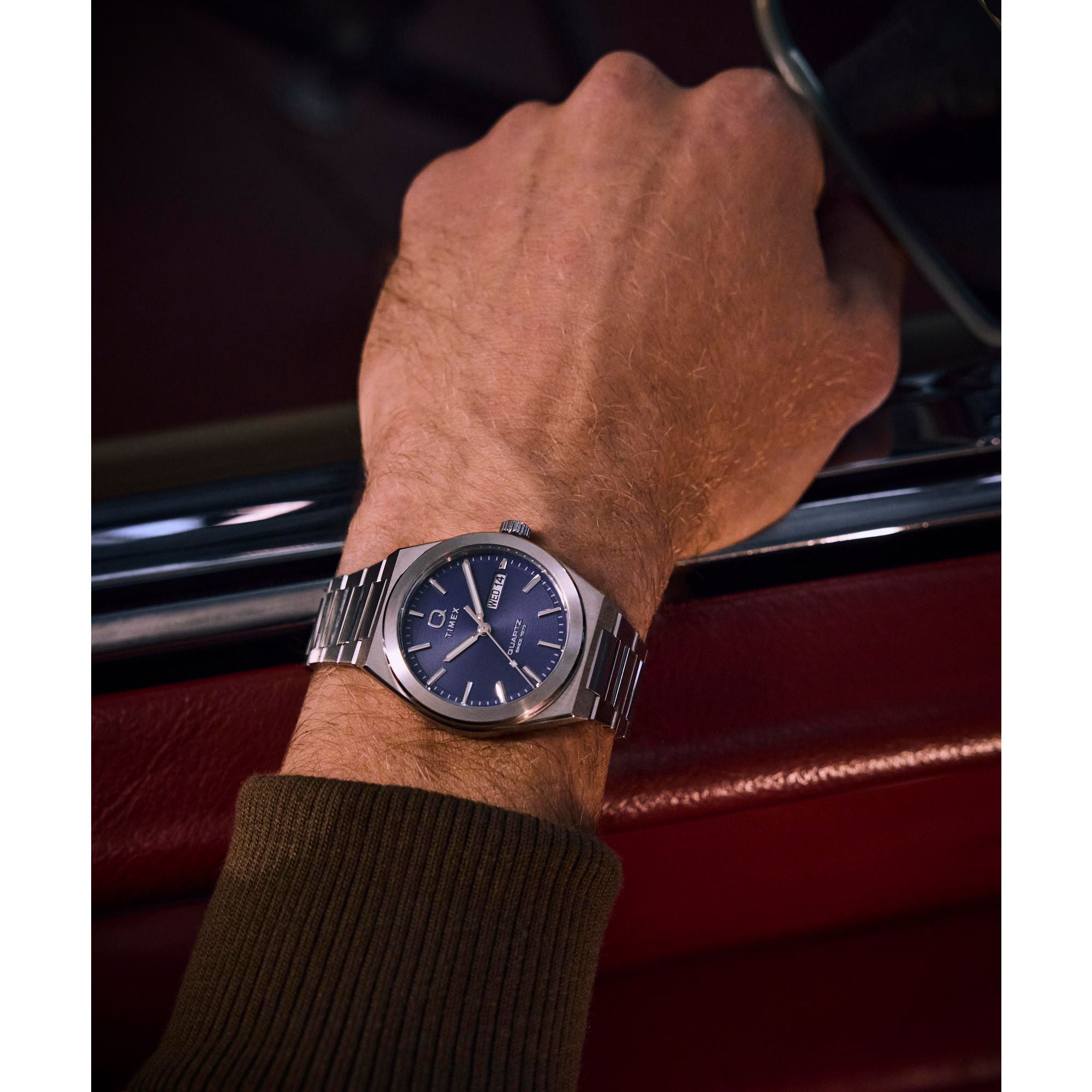 Timex Continental Blue Round Quartz Men Watch