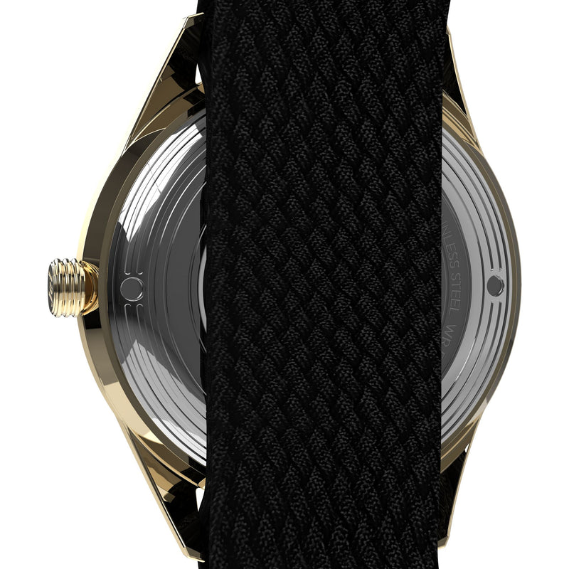 Timex Marlin Round 38mm Black Dial Mechanical Automatic Men Watch - TW2Y24300UJ Watch Timex
