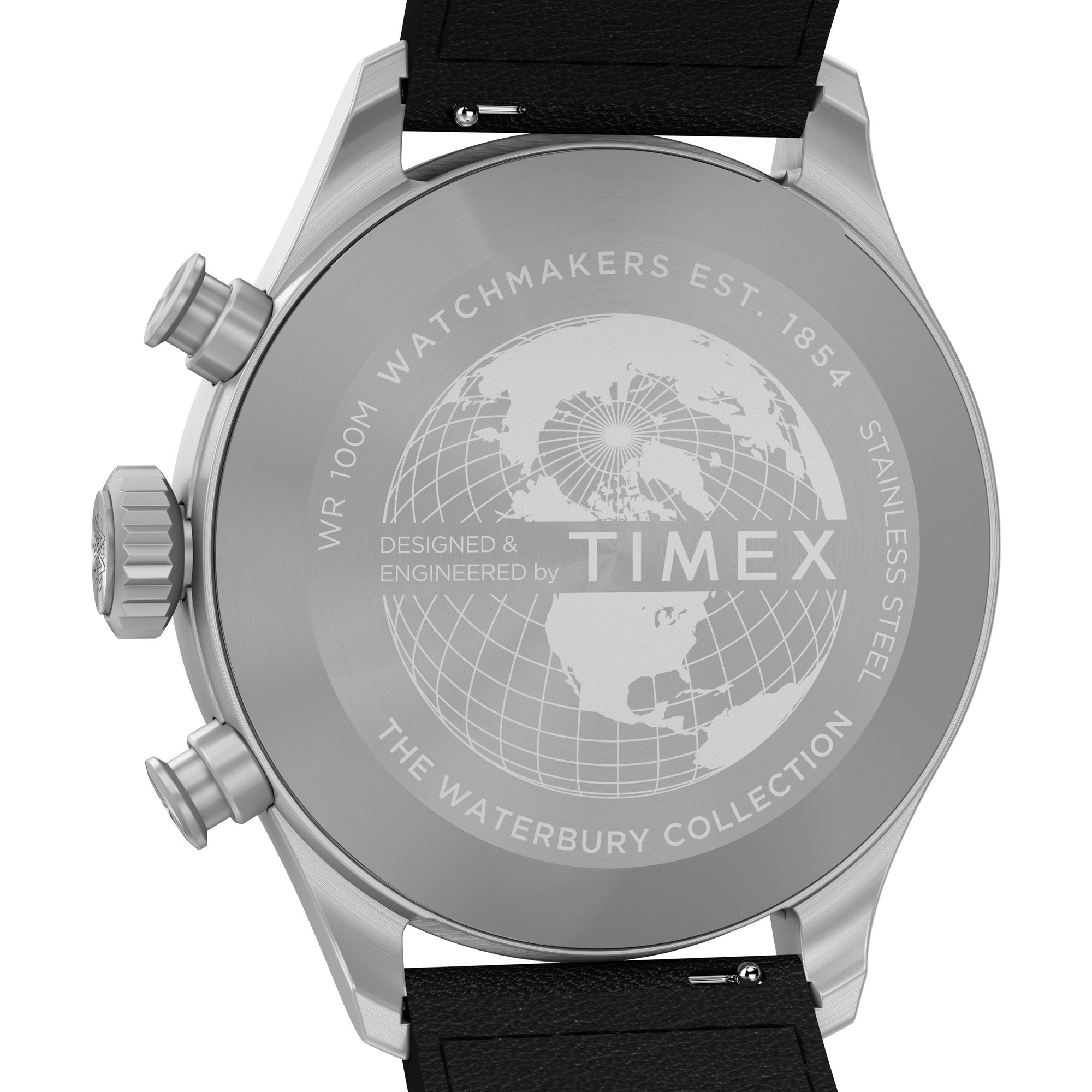 Timex Waterburry Round 41mm Black Dial Analog Men Watch - TW2Y19000UJ Watch Timex