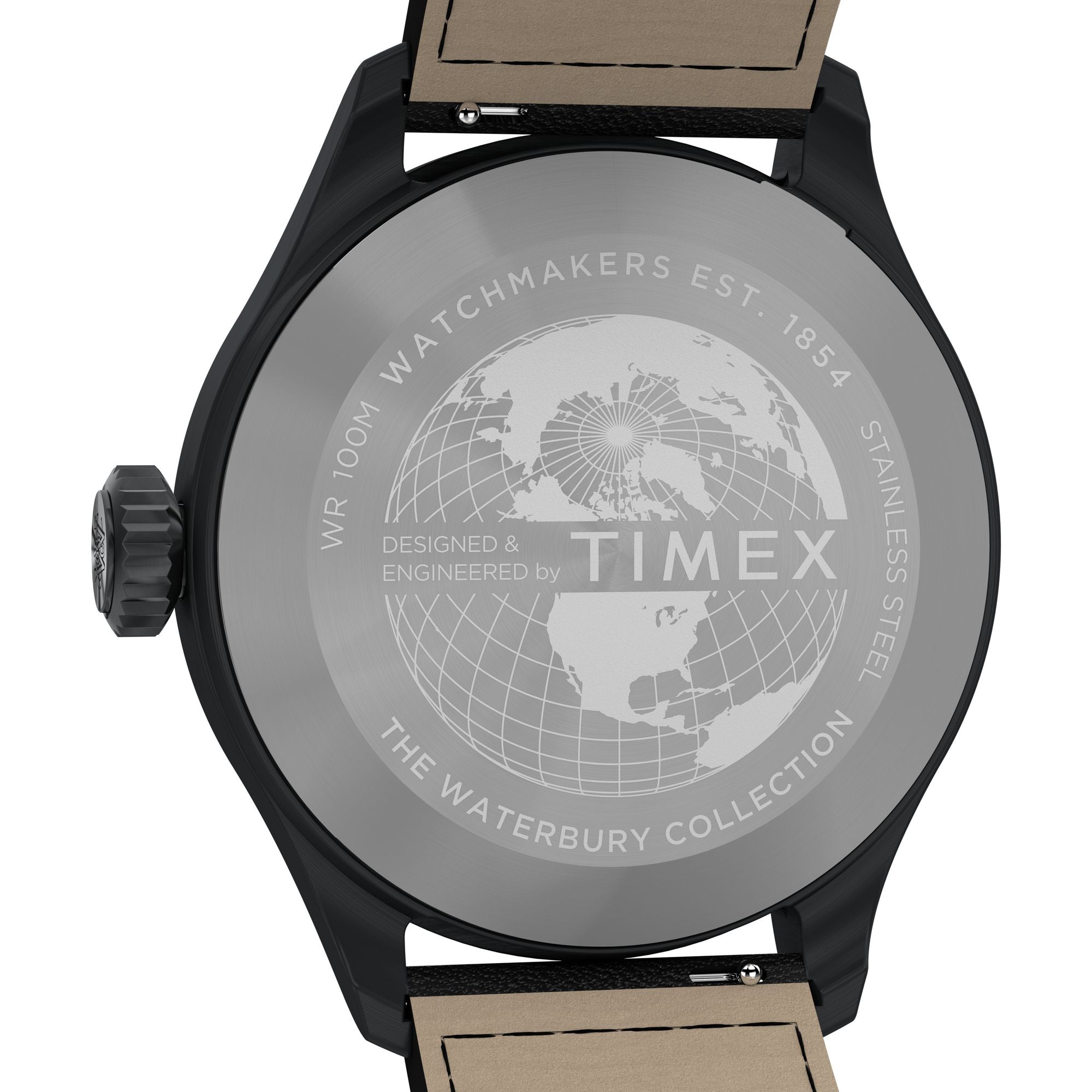 Timex Waterbury Round 21mm Black Dial Analog Men Watch - TW2Y18900UJ Watch Timex