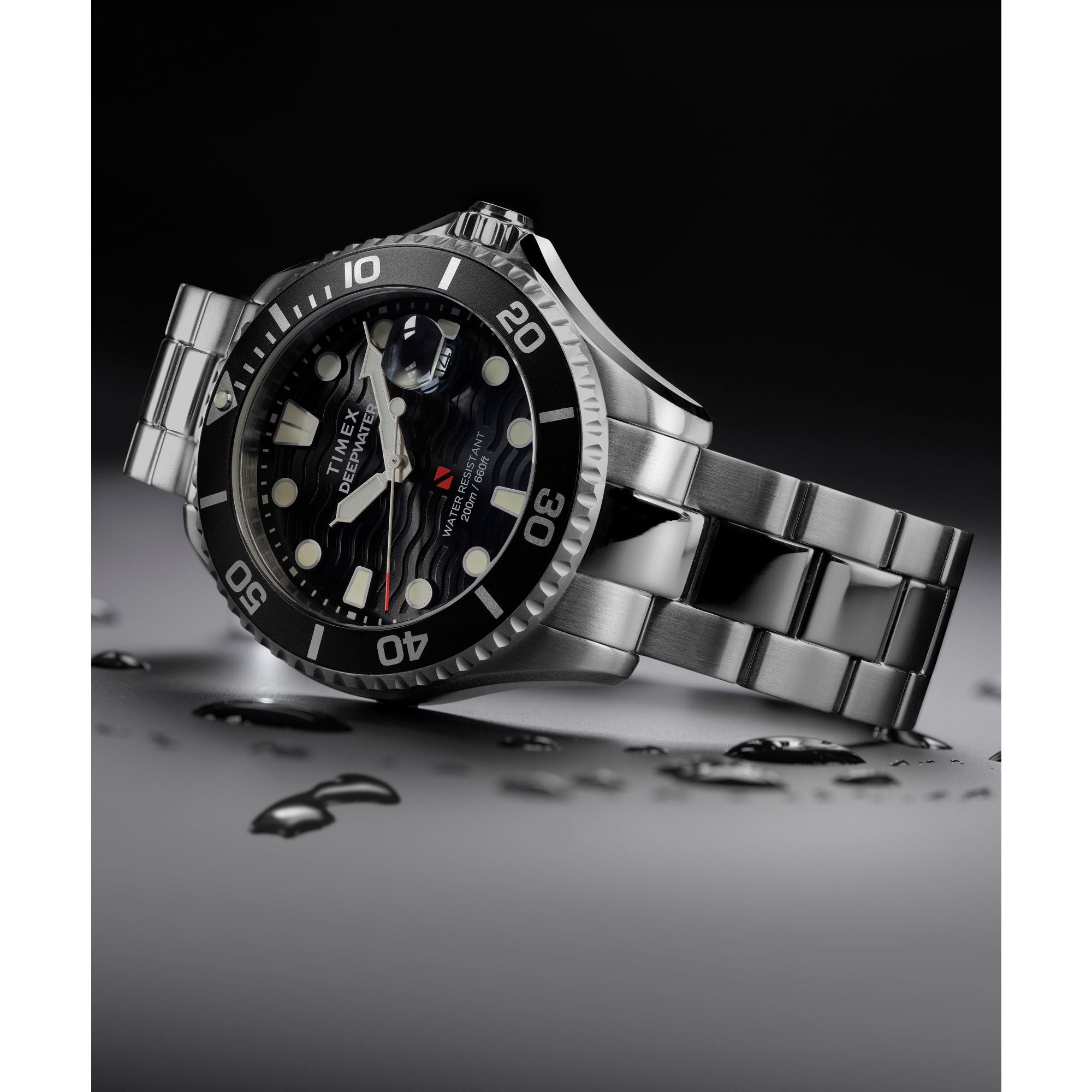 Timex Waterbury Round 21mm Black Dial Analog Men Watch - TW2W82000UJ Watch Timex