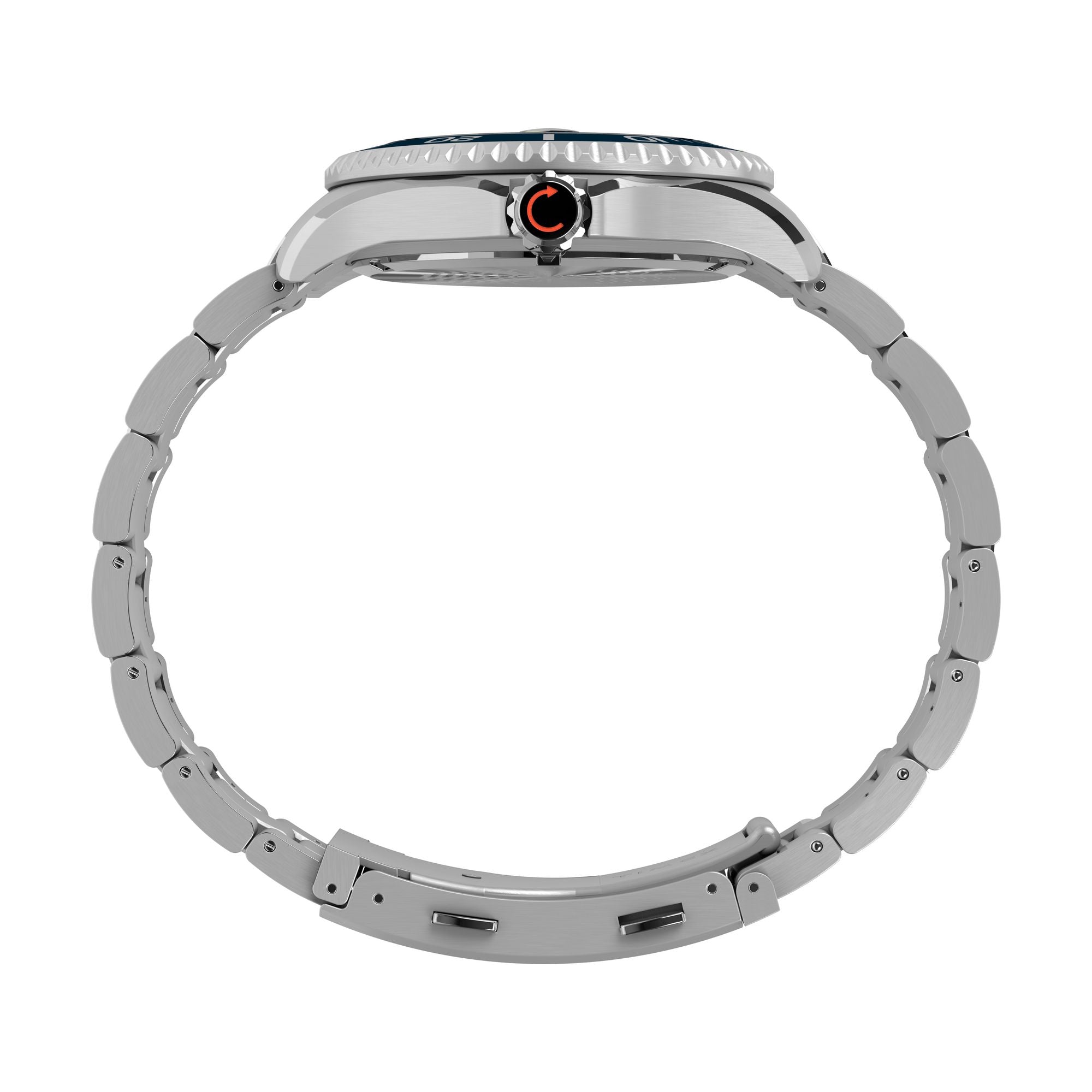 Timex Deep Water Meridian Blue Round Quartz Men Watch