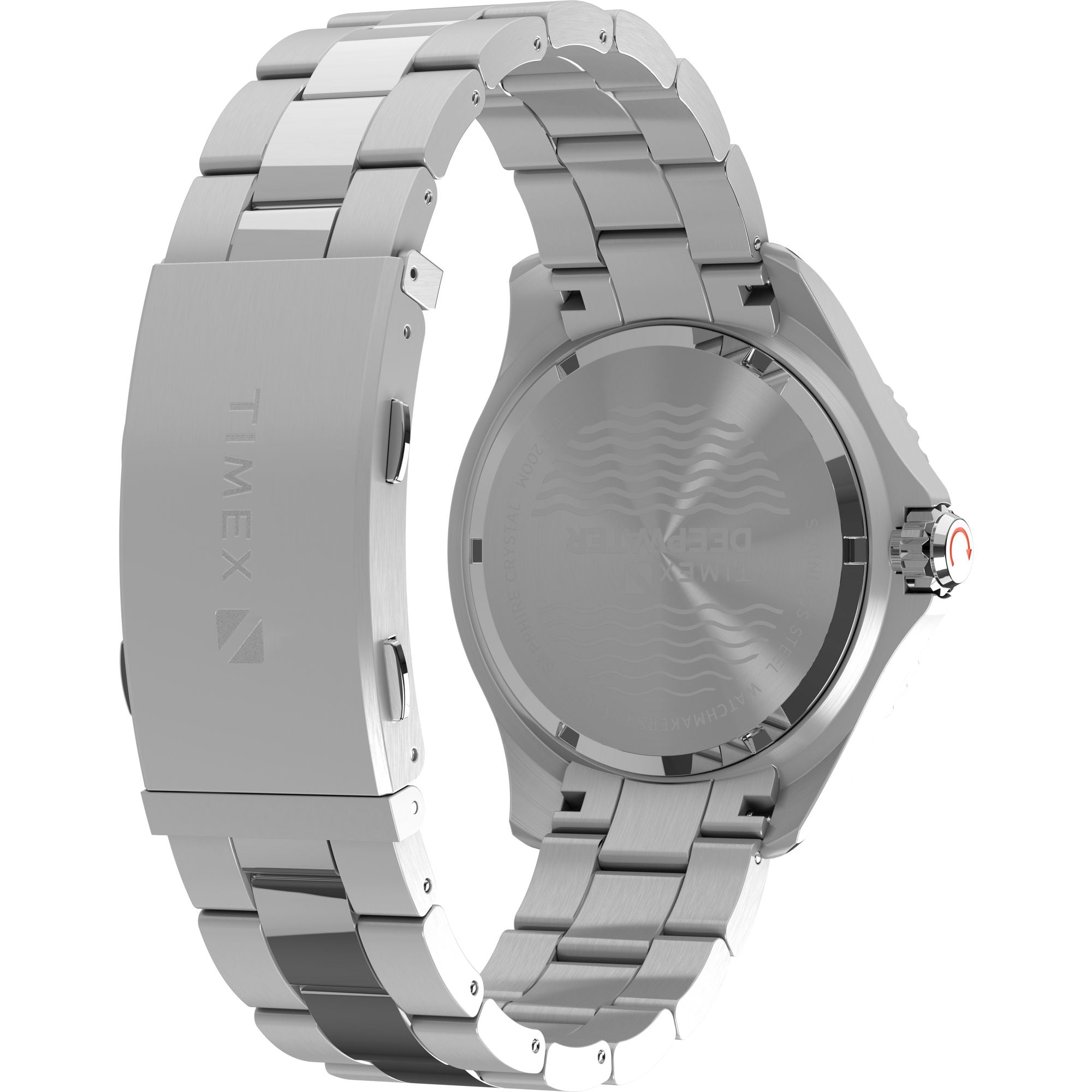 Timex Deep Water Meridian Blue Round Quartz Men Watch