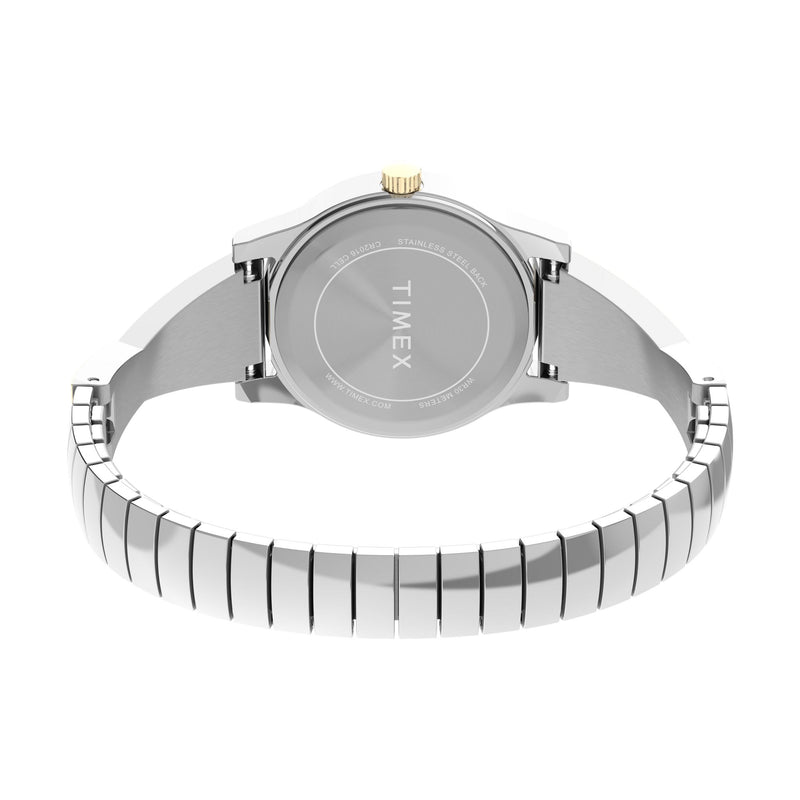 Timex Round 21mm White Dial Analog Women Watch - TW2V51100JQ Watch Timex