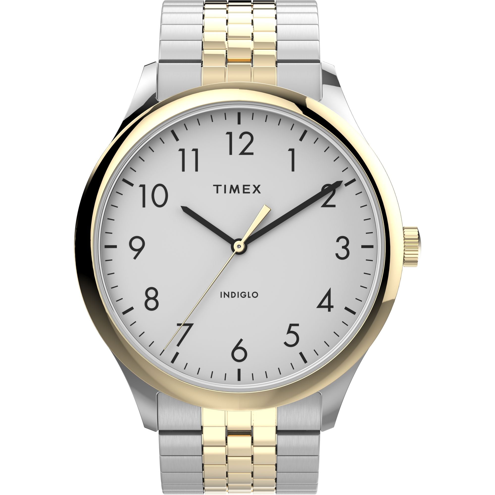 Timex Easy Reader Round 21mm White Dial Analog Men Watch - TW2U40000UJ