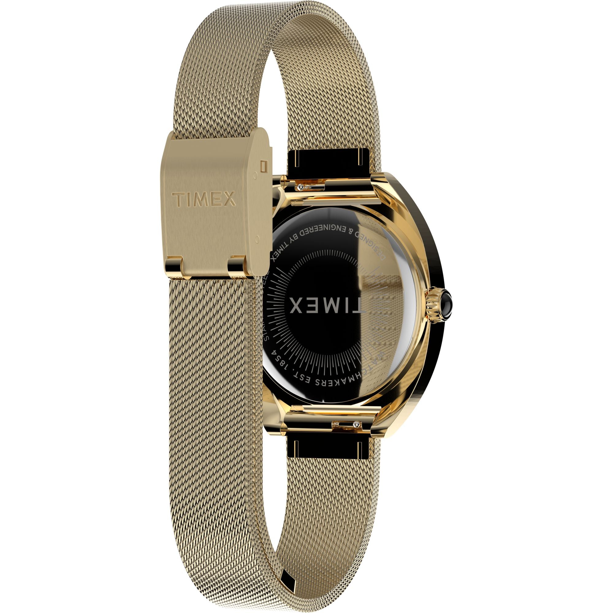 Timex Milano Gold-Tone Round Quartz Women Watch