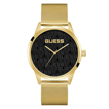 Guess Round 44mm Black Dial Analog Men Watch - U1472G2M Watch Guess
