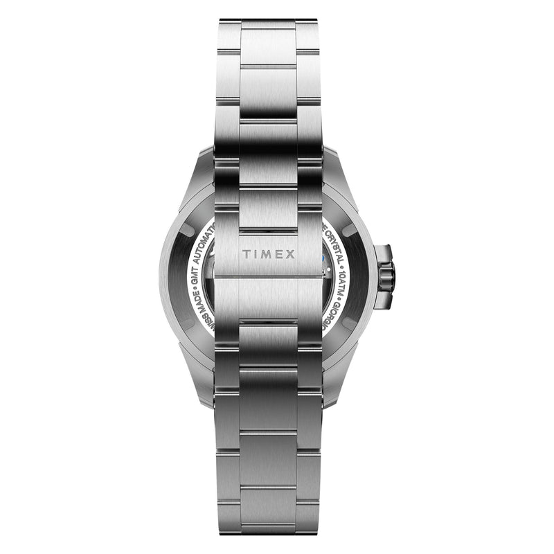 Timex Atelier Round 21mm Black Dial Mechanical Automatic Men Watch - TW2Y723004A Watch Timex