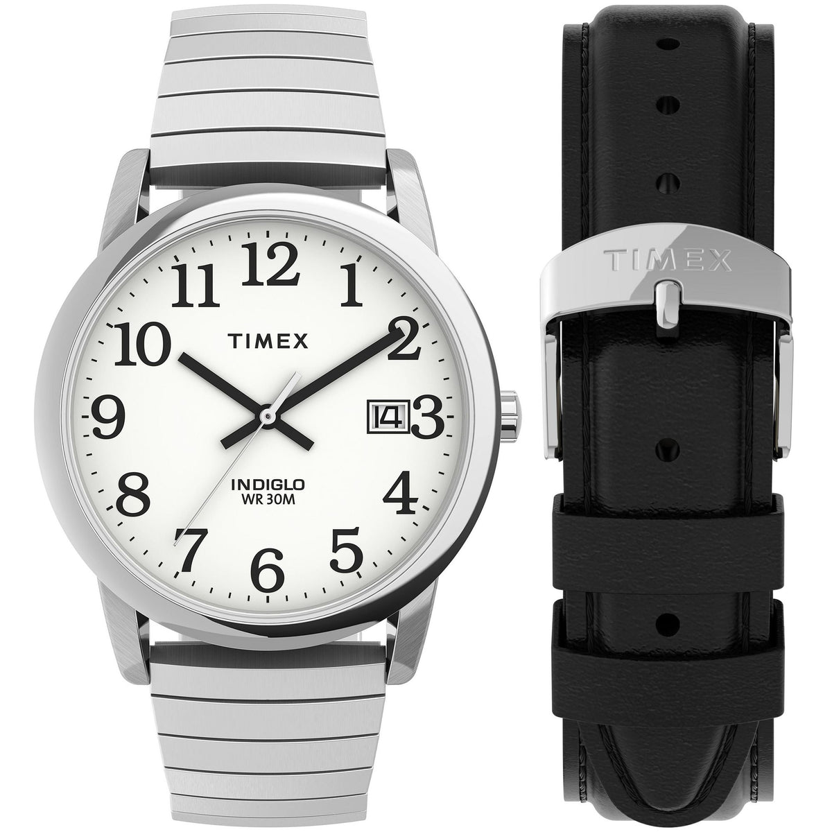 TIMEX White Round Dial Analog Men's Watch - TWG025400JQ Watch Timex
