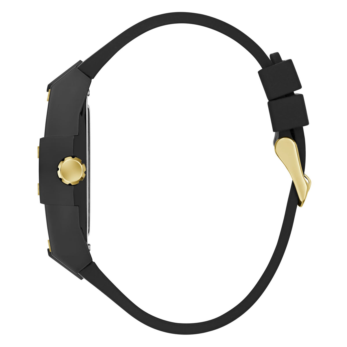 Guess Rectangle 42mm Black Dial Analog Men Watch - GW1072G2
