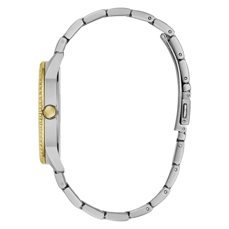 Guess Round 40mm Champagne Dial Analog Men Watch - GW1062G4 Watch Guess