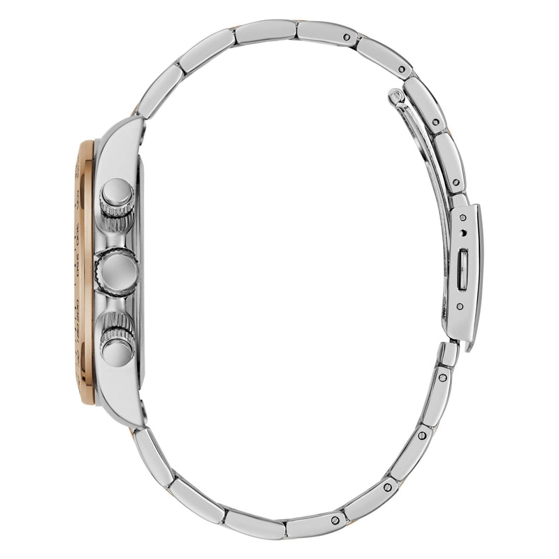 Guess Round 42mm Silver Dial Analog Men Watch - GW1058G6 Watch Guess