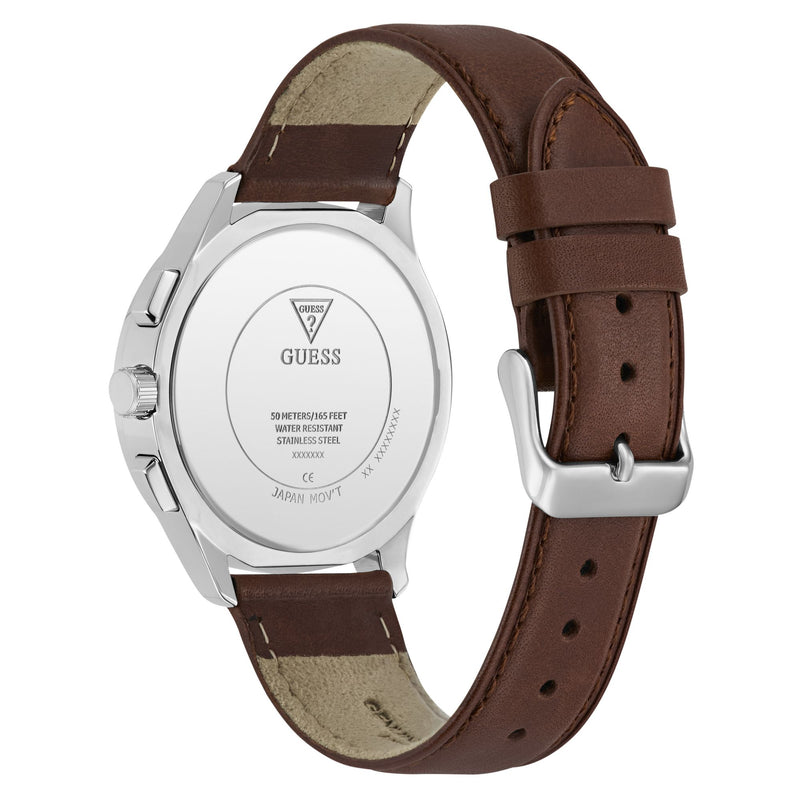 Guess Square 40mm Green Dial Analog Men Watch - GW1049G1 Watch Guess