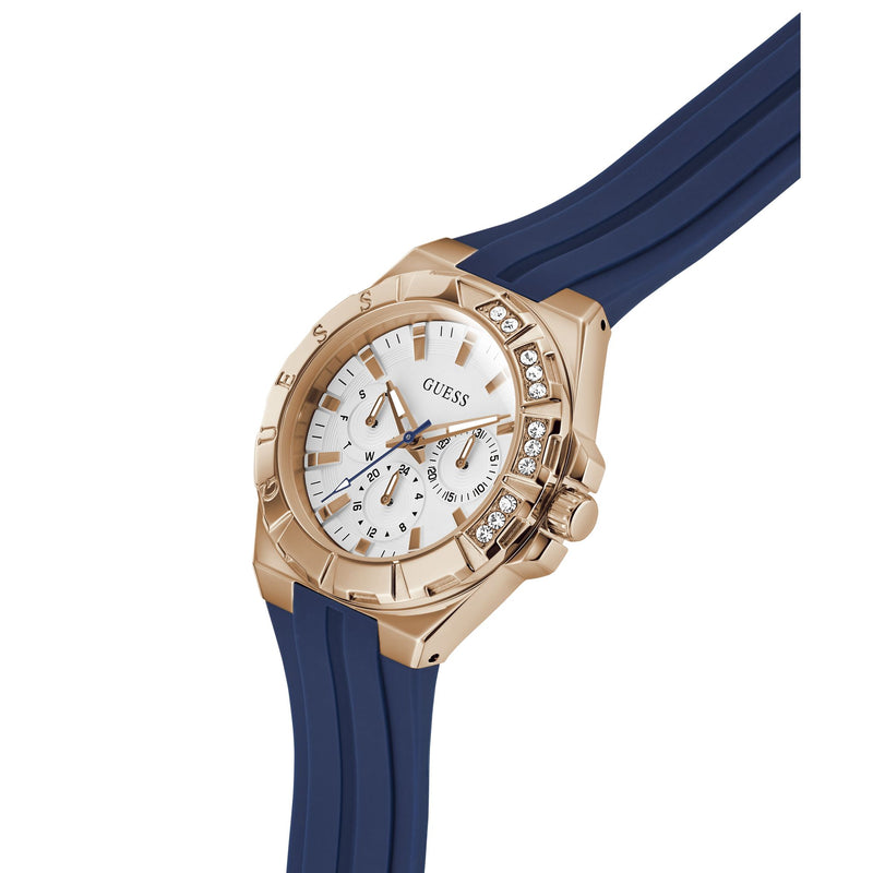 Guess Round 38mm White Dial Analog Women Watch - GW1034L4 Watch Guess