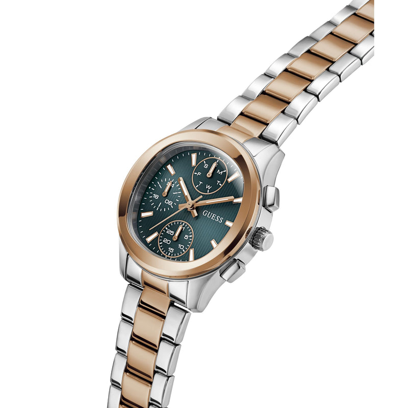 Guess Square 36mm Teal Dial Analog Women Watch - GW1031L5 Watch Guess