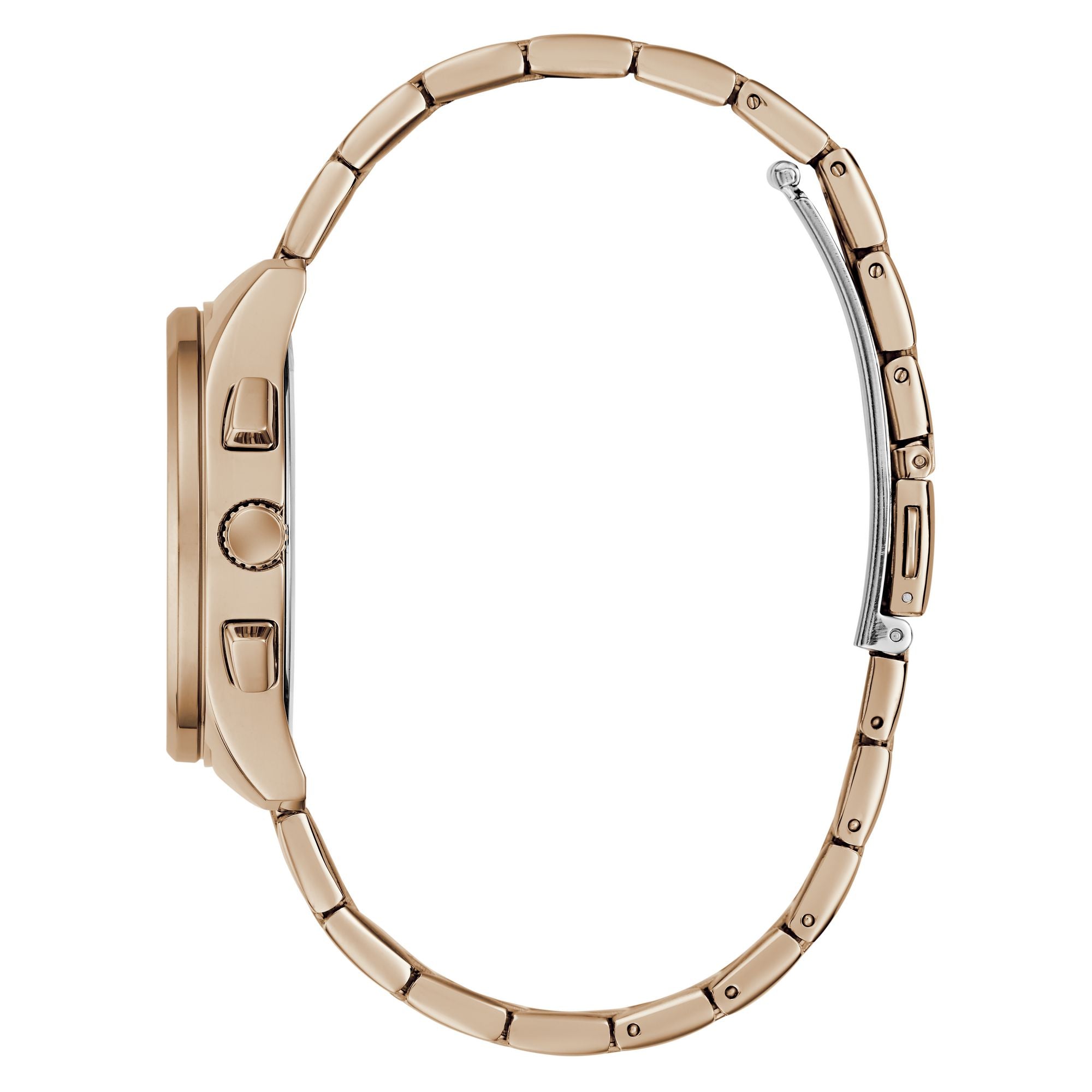 Guess Square 36mm Rose Gold Dial Analog Women Watch - GW1031L4