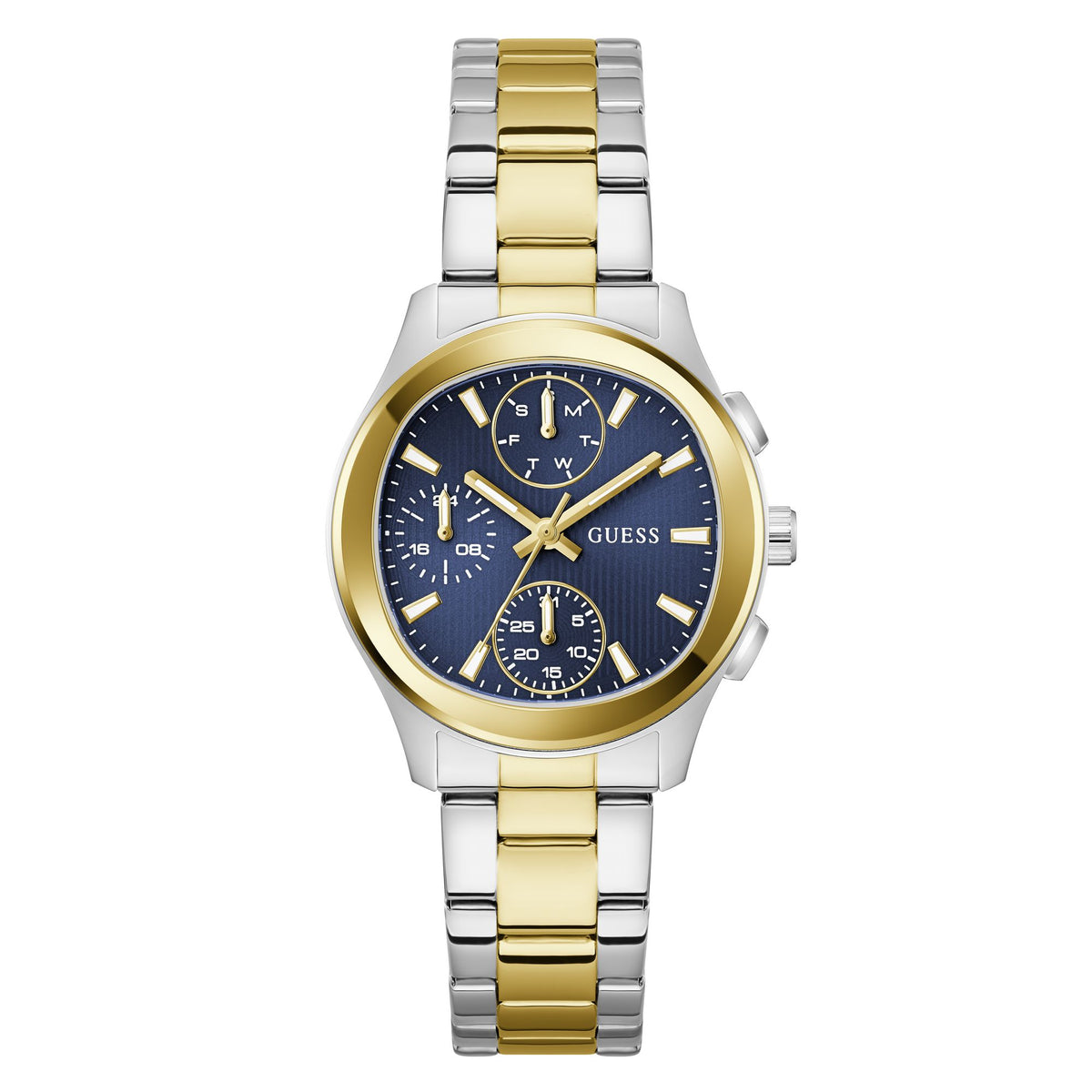 Guess Square 36mm Blue Dial Analog Women Watch - GW1031L3