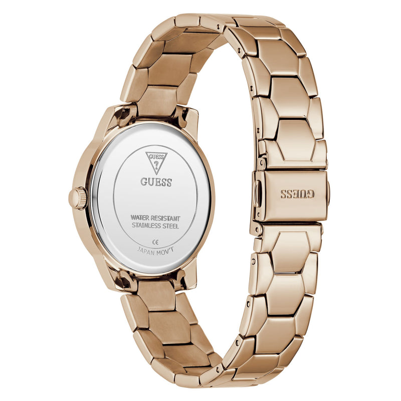 Guess Round 34mm Brown Dial Analog Women Watch - GW1028L4 Watch Guess