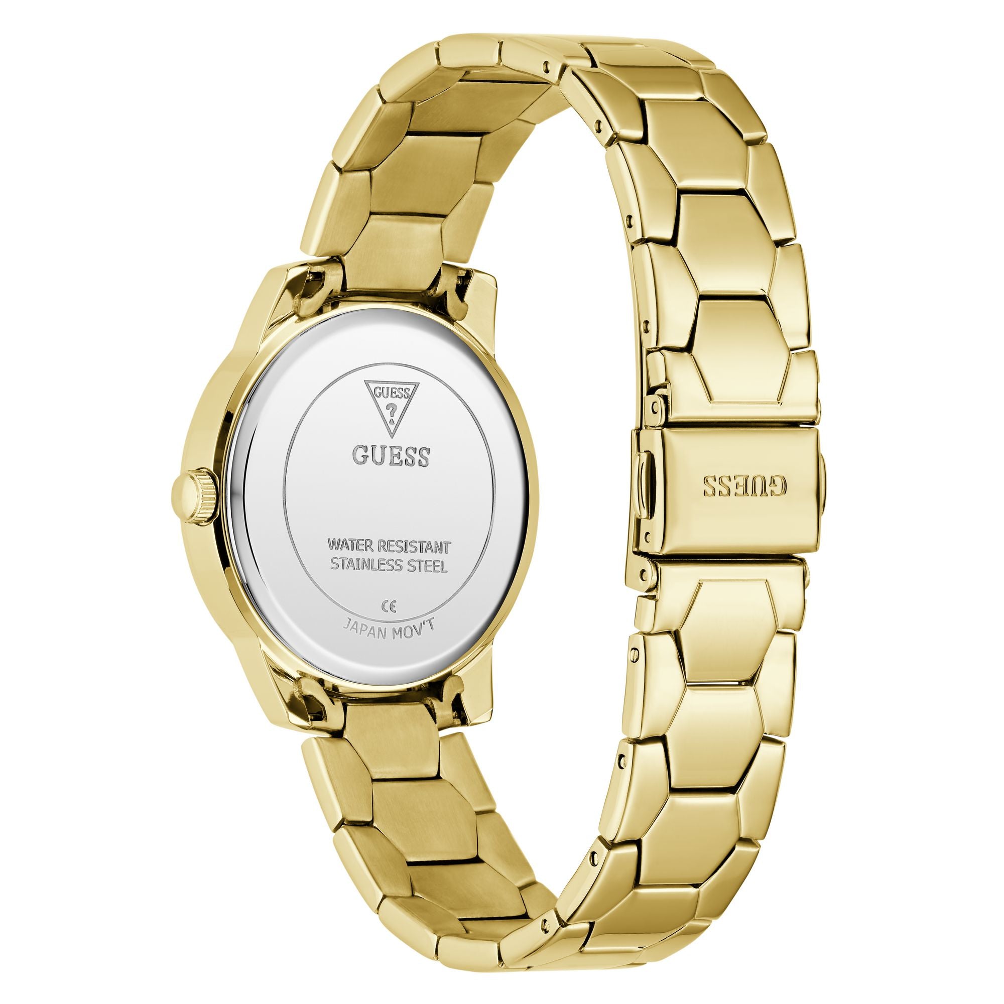 Guess Round 34mm Green Dial Analog Women Watch - GW1028L2