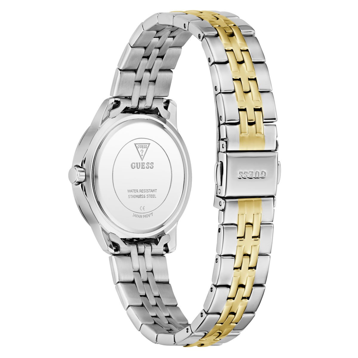 Guess Round 32mm Green Dial Analog Women Watch - GW1027L3