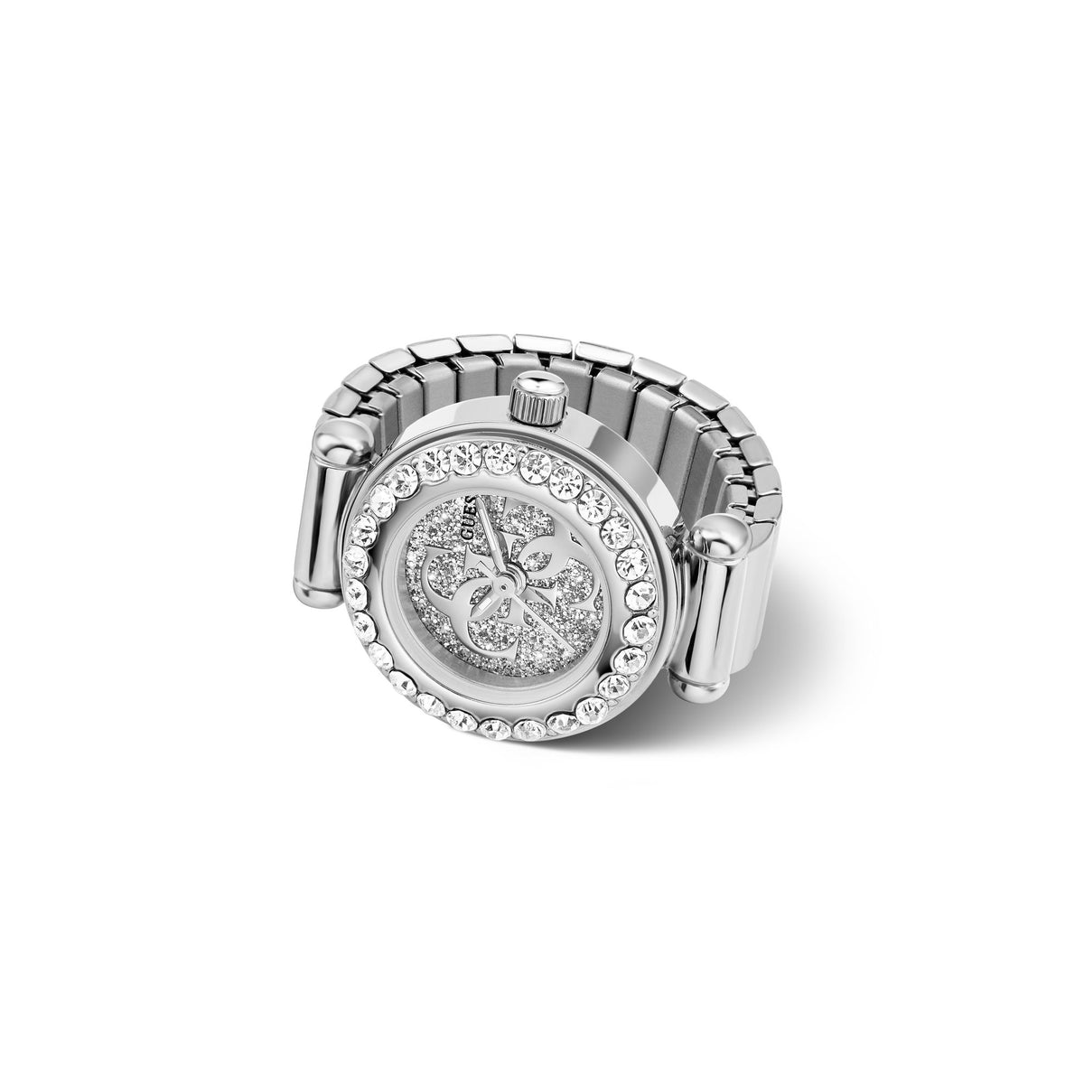 Guess Round 18mm Silver Dial Analog Women Watch - GW1022L1 Watch Guess