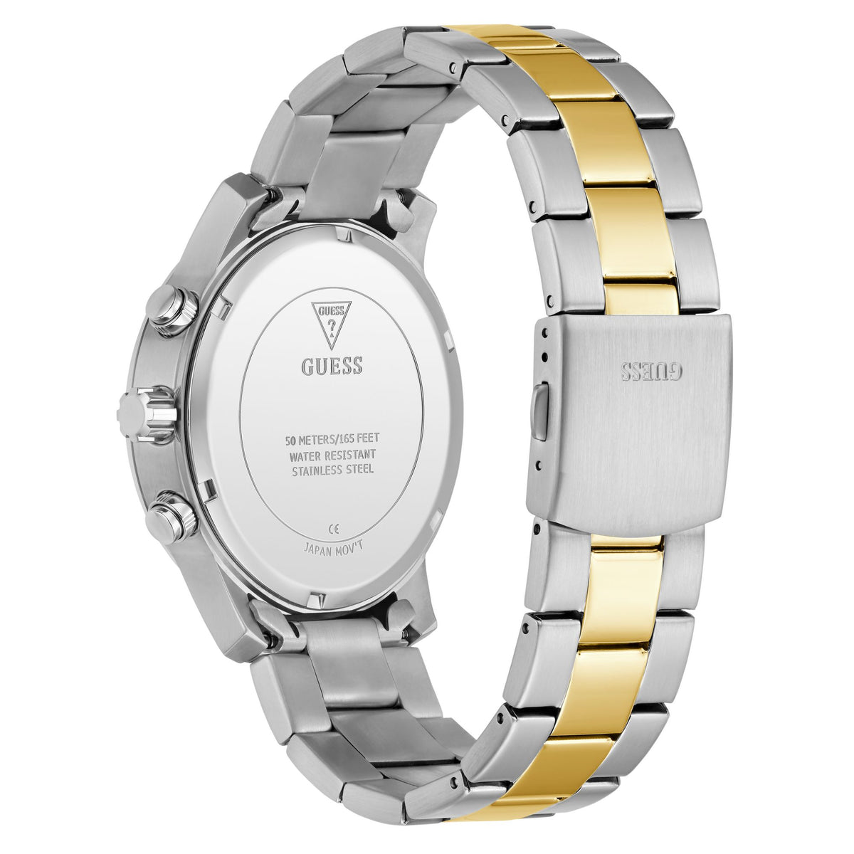 Guess Round 44mm Green Dial Analog Men Watch - GW1006G4