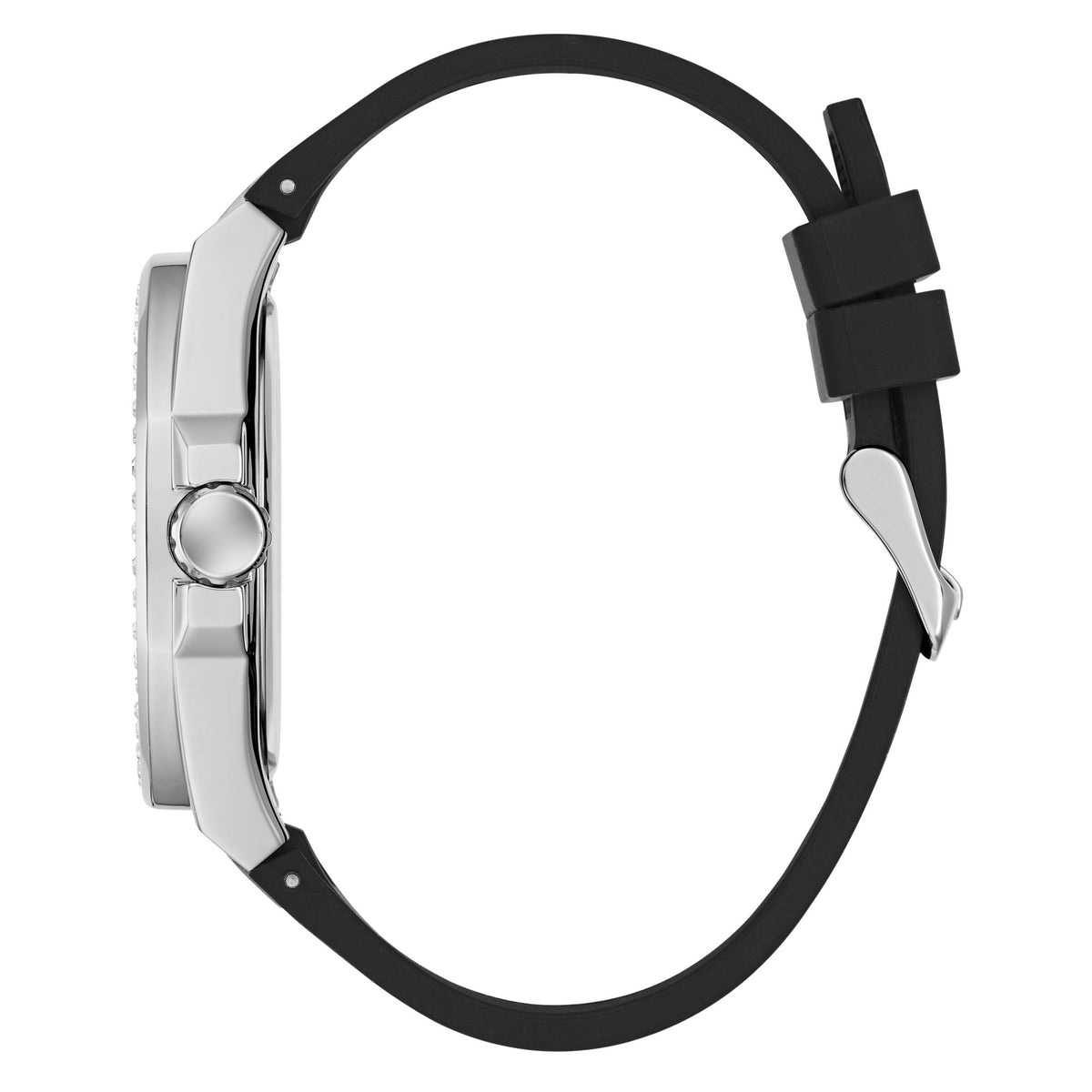 Guess Round 46mm Black Dial Analog Men Watch - GW1002G1