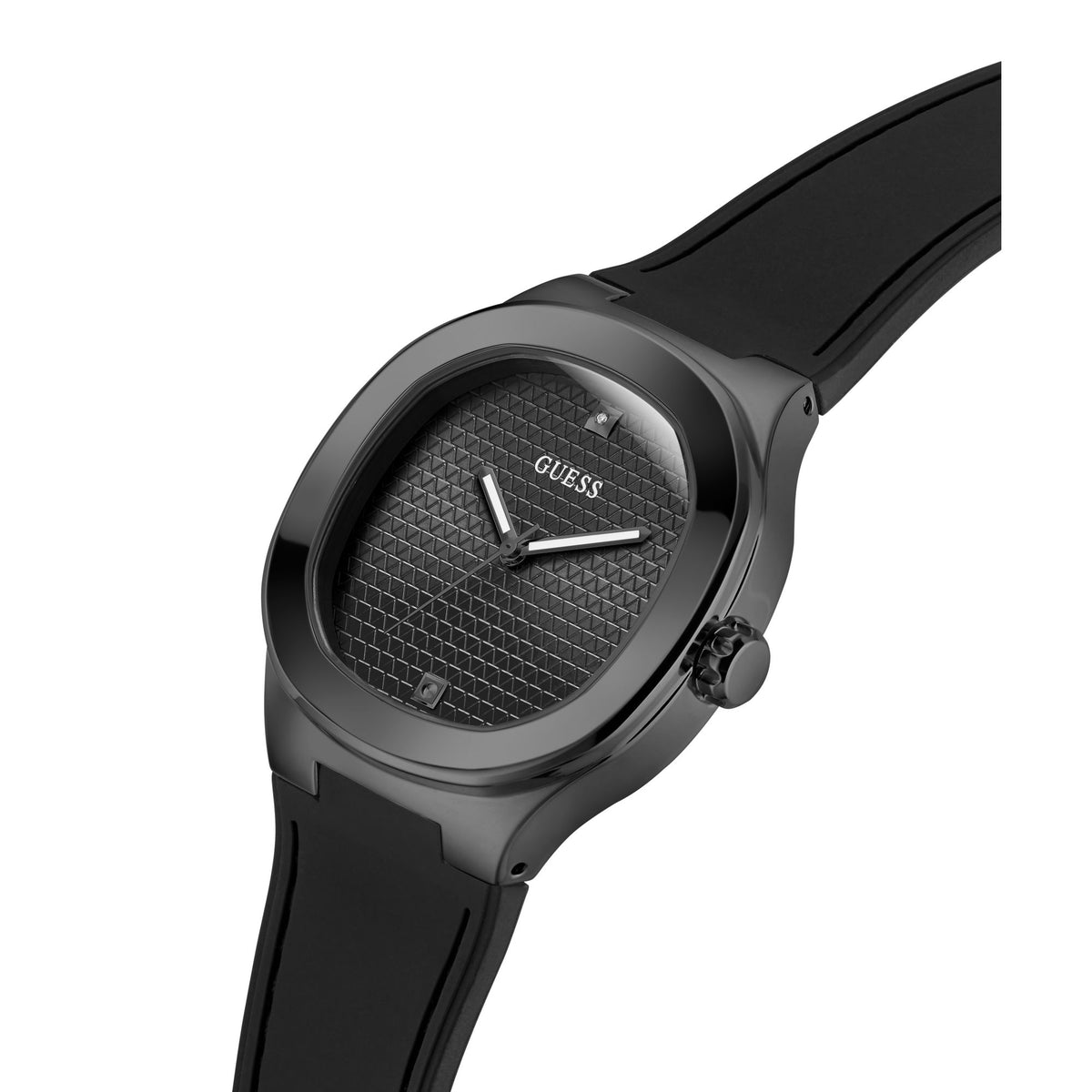 Guess Square 42mm Black Dial Analog Men Watch - GW1005G3 Watch Guess