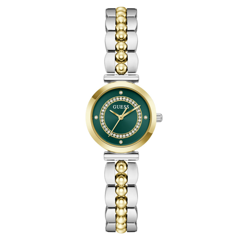 Guess Round 26mm Green Dial Analog Women Watch - GW0994L3 Watch Guess
