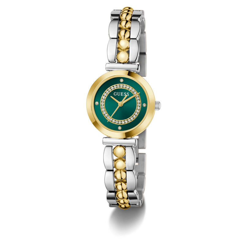 Guess Round 26mm Green Dial Analog Women Watch - GW0994L3 Watch Guess