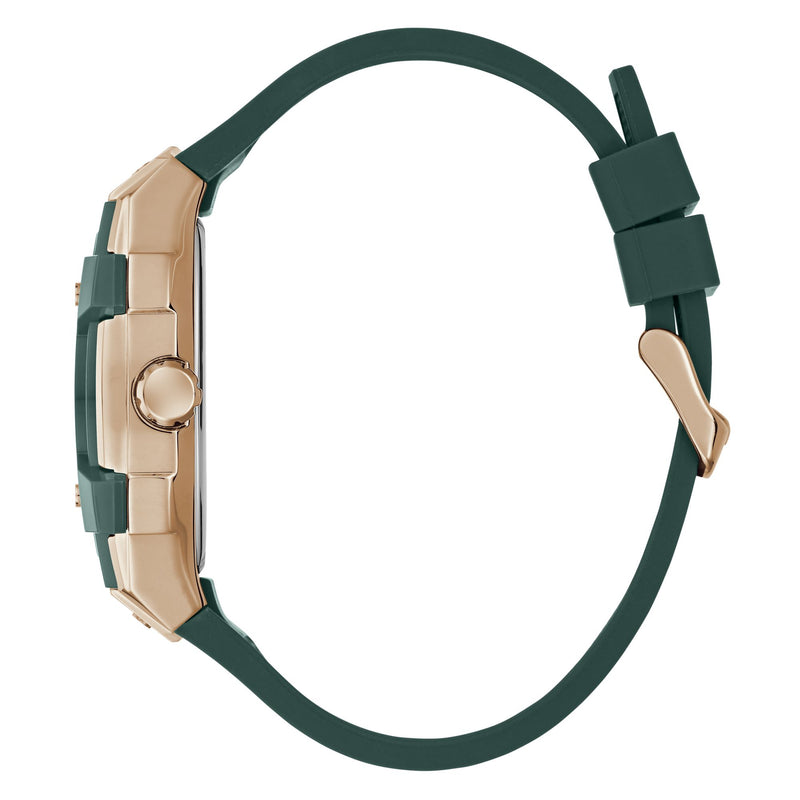 Guess Rectangle 44mm Green Dial Analog Men Watch - GW0956G6 Watch Guess